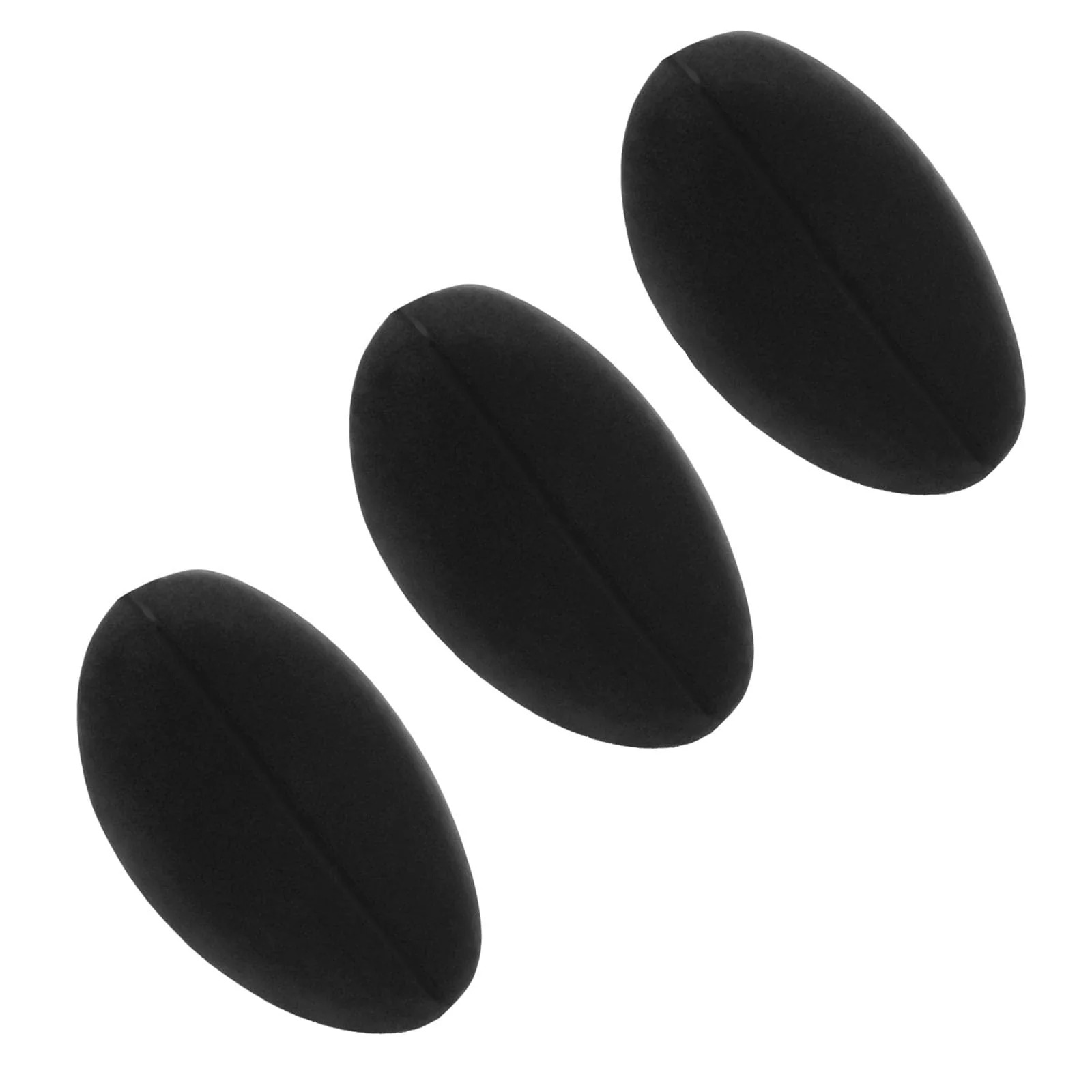 5pcs Flute Thumb Rest Cushion Soft Silicone Finger Cover Flute Wind Instrument Parts Accessories Black - Image 3