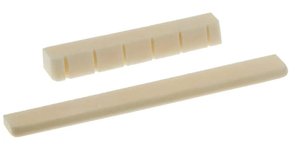 5Pcs Guitar Rosewood Bridge Saddle Nut & End Pin Set for 6 strings Classical Guitar Replacement Accessory - Image 3