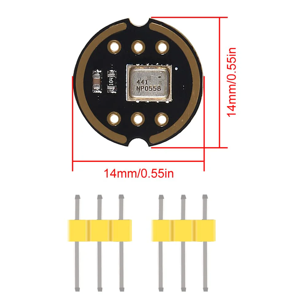 5PCS INMP441 Omnidirectional Microphone Module I2S Interface MEMS High Precision Low Power Consumption Support ESP32 - Image 3