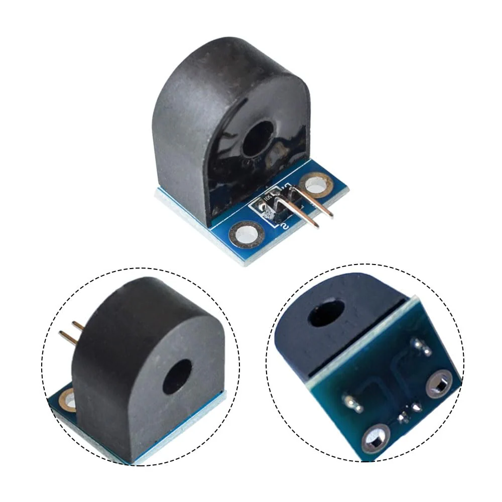 5pcs ZMCT103C 5A Current Sensor Single-Phase Micro Current Transformer Module, AC Active Precision Output Card 5mA Max 3000V Measurement, with Cable, for Arduino - Image 3