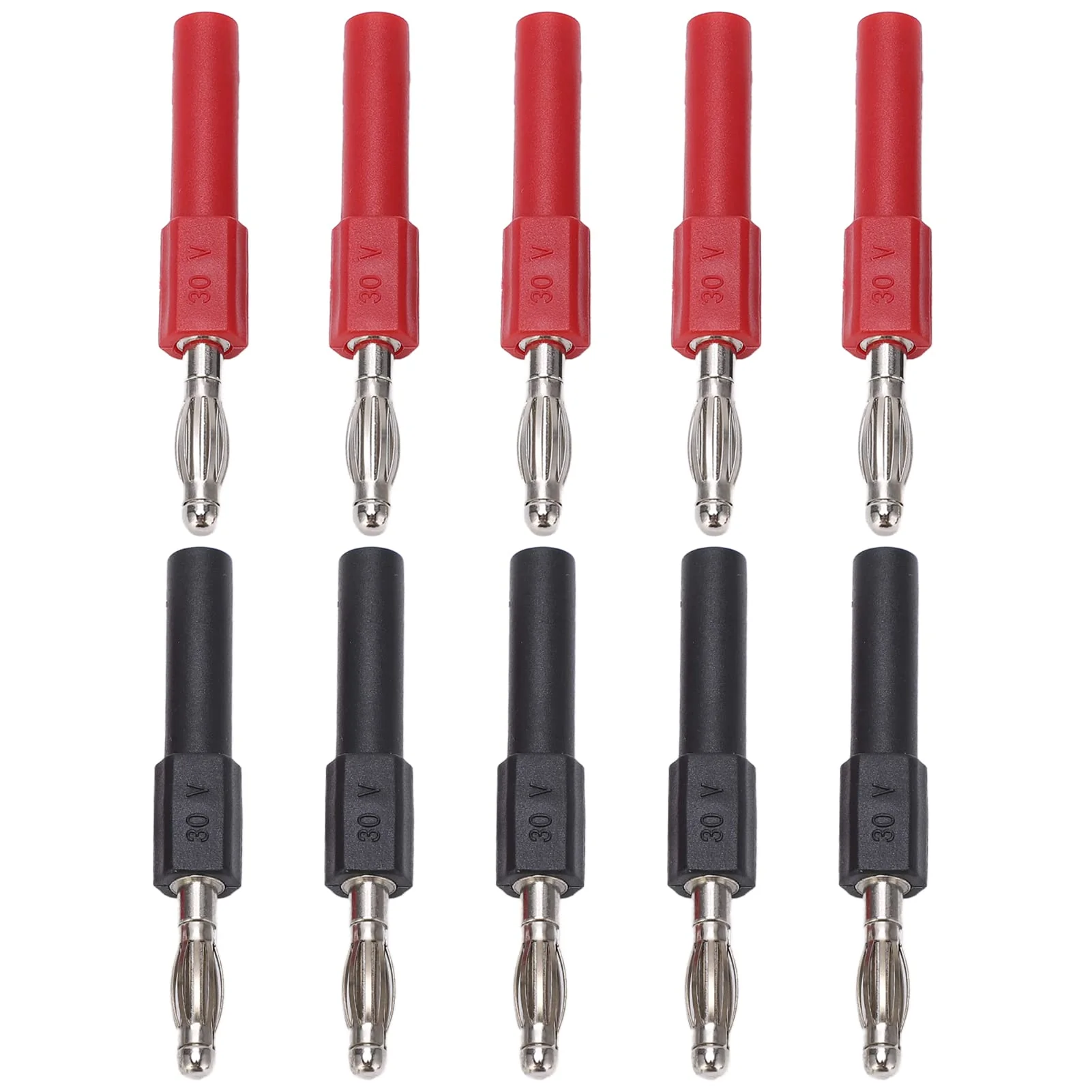 5Set J.20012 Banana Plug Plug, 4mm Male to 2mm Female Multimeter Banana Plug Adapter for Multimeter Test Leads, Probes - Image 9