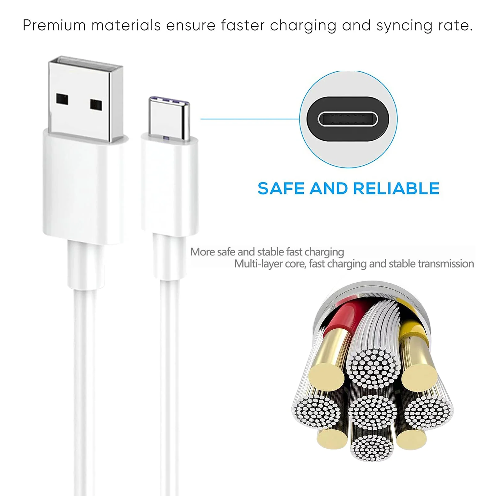 5V 2A Wall Charger Adapter for AirPods 4 4th Generation,AirPods Max 2024 Headphone,AirPods Pro 2/2nd 2023 Earbuds, iPad 10th Gen, iPhone 16 15 Pro Carplay USB a to USB C Charger Charging Cord Cable 5 feet new models - Image 2