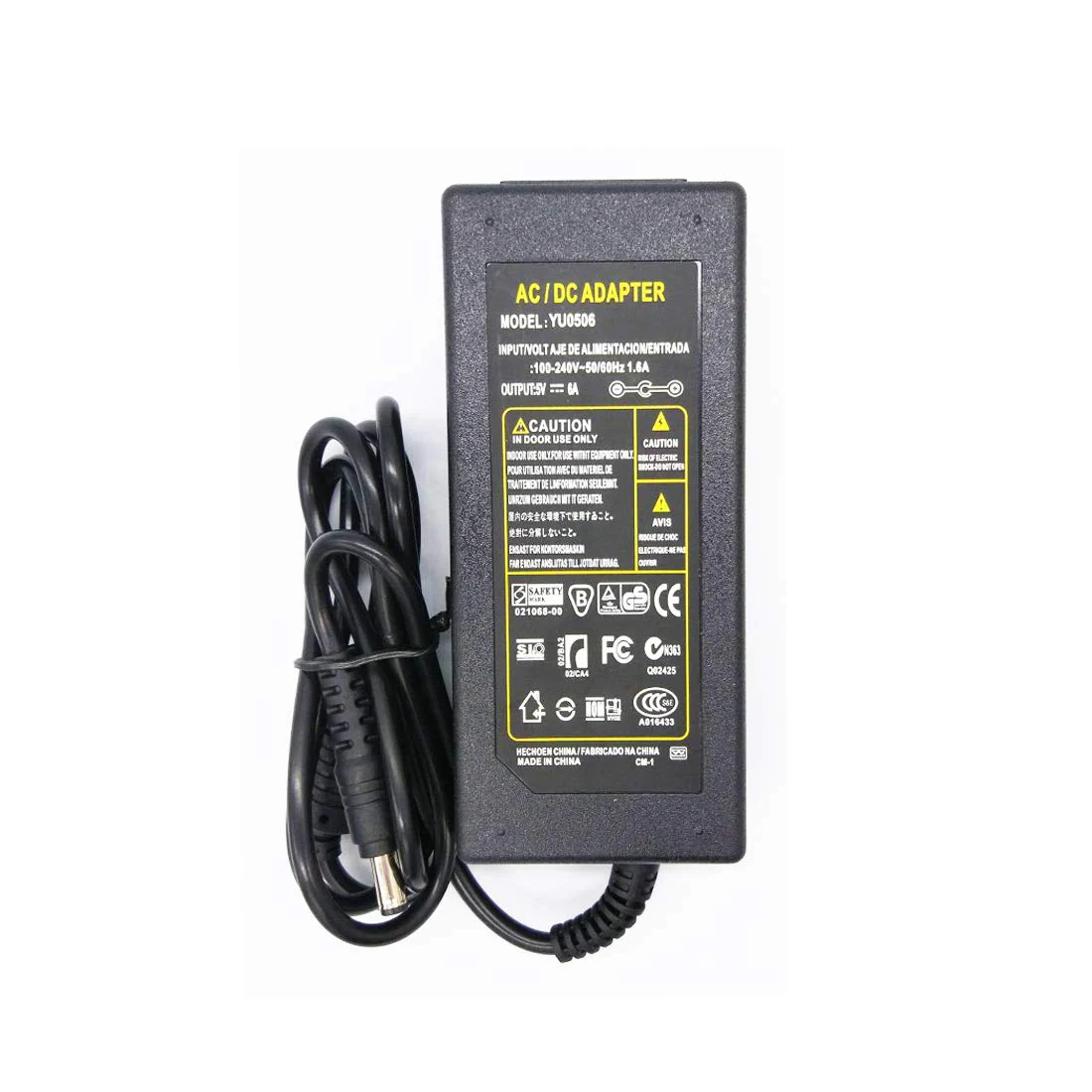 5V 6A 30W, Power Adapter Transformer Charger for LED Strips, Routers, Speakers, LCD TVs, Cameras, TV Boxes, USB Hub and 5V Home Electronics 5V 6A 30W - Image 2