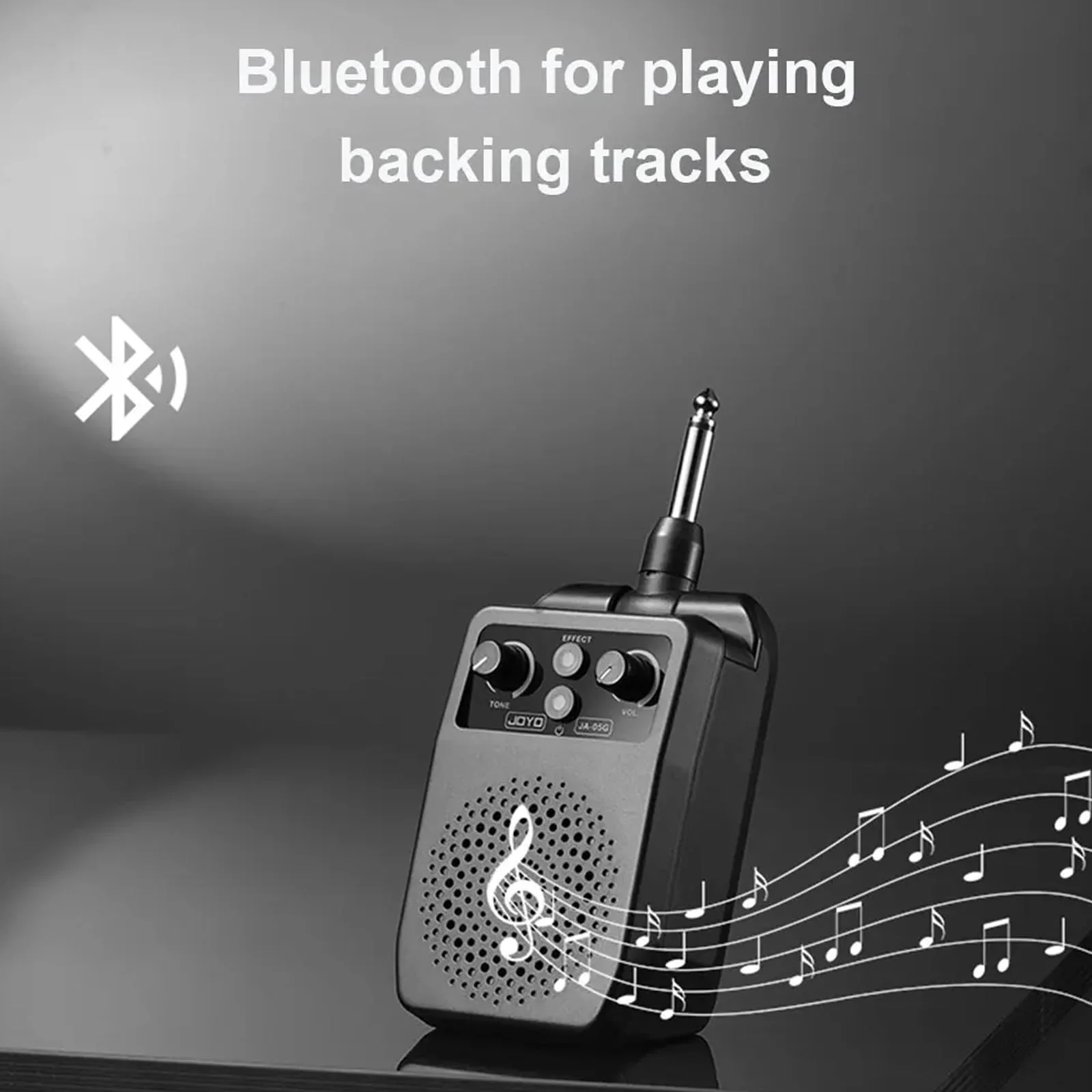 5W JA-05G Mini Electric Guitar Amp - Portable Bluetooth Practice Amp with 4 Effects - Image 4