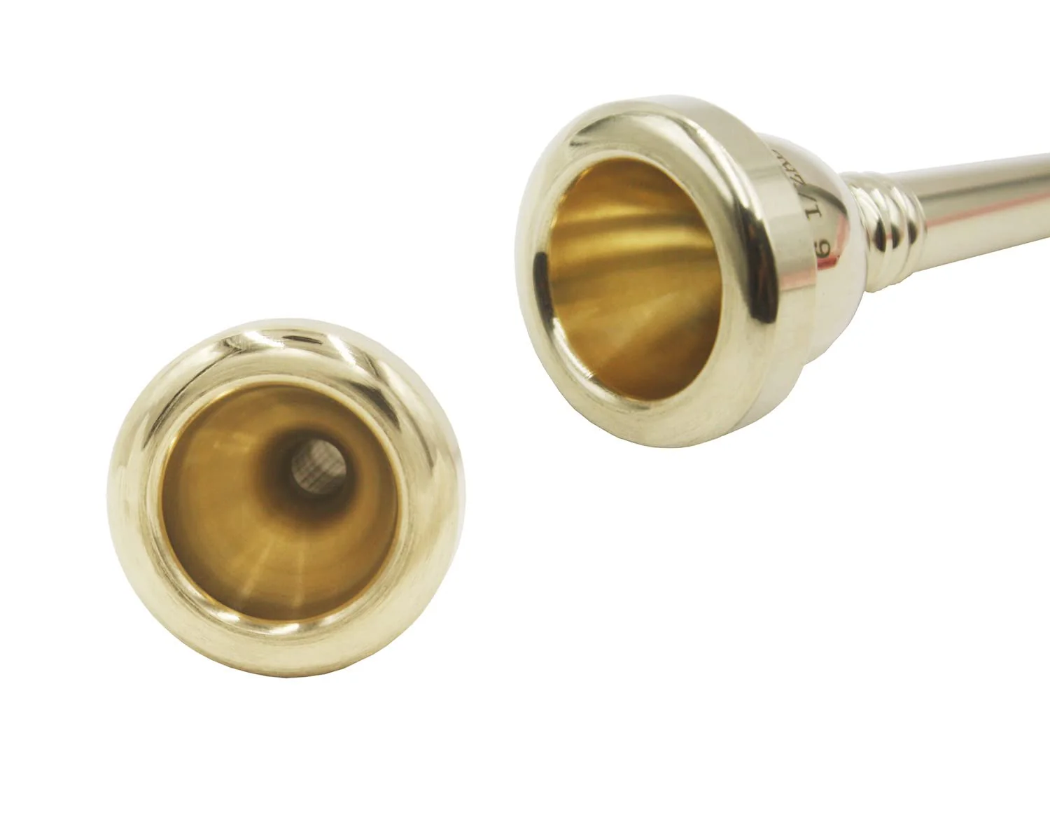 6 1/2AL Tenor Trombone Mouthpiece Gold Plated Baritone Euphonium Mouth Piece Replacement Musical Instruments Accessories - Image 2