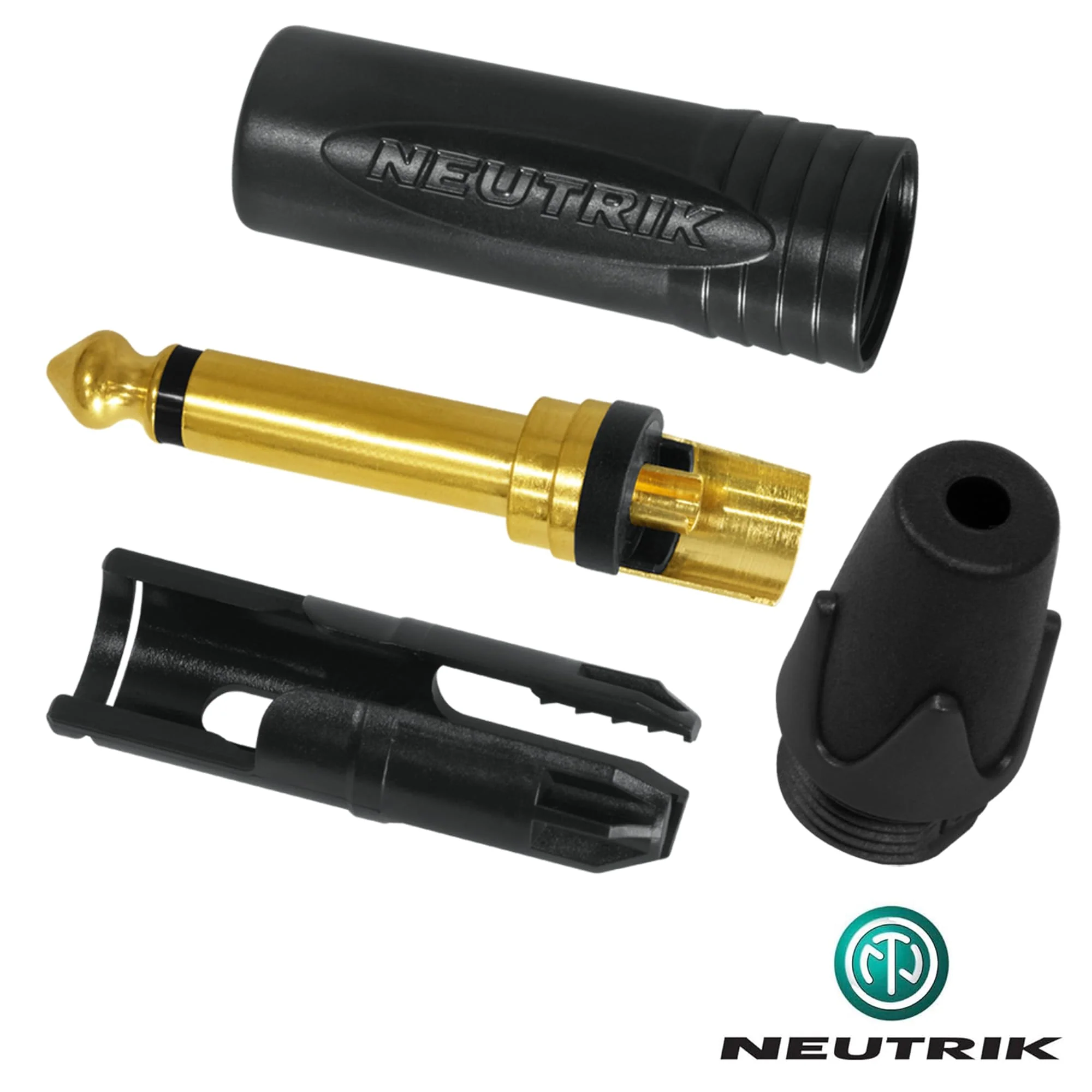 6 Foot - WBC-PRO-Guitar – 20 AWG - Low-Cap (18pF/ft) – Pro-Grade – Graphite-Based - Dual-Shielded Guitar Bass Instrument Cable w/Neutrik Straight - Angled (SilentPLUG) ¼ Inch (6.35mm) Gold TS Plugs - Image 7