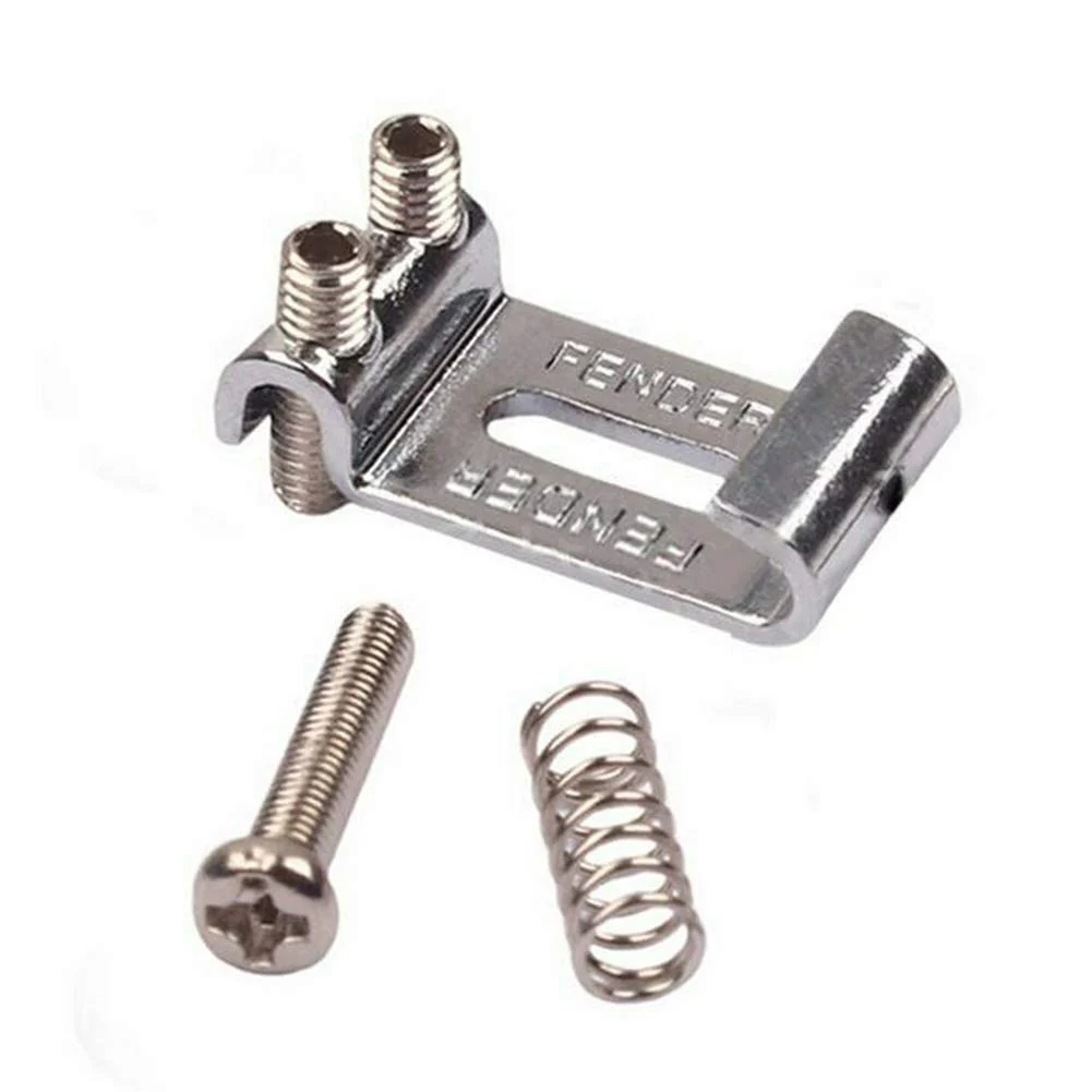 6 Pack Roller Tremolo Bridge Saddles for Strat Stratocaster and Tele Telecaster Electric Guitars, Nickel Silver - Image 3