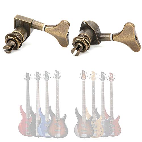 6 Pcs Electric Bass Tuning Pegs Tuning Key Tuning Pegs All Sealed Fishtail 3L+3R Instrument Accessory - Image 4