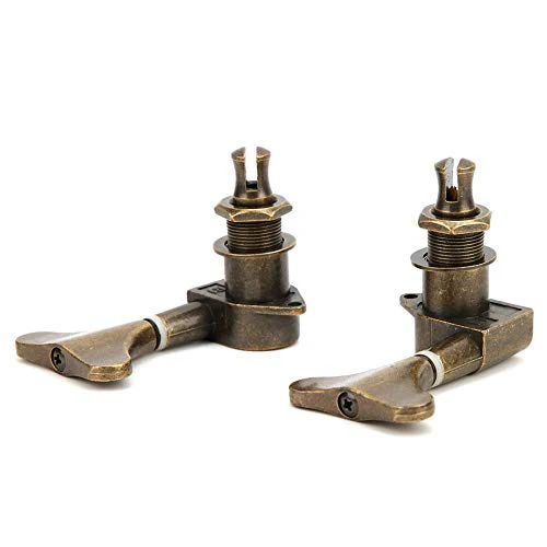 6 Pcs Electric Bass Tuning Pegs Tuning Key Tuning Pegs All Sealed Fishtail 3L+3R Instrument Accessory - Image 8