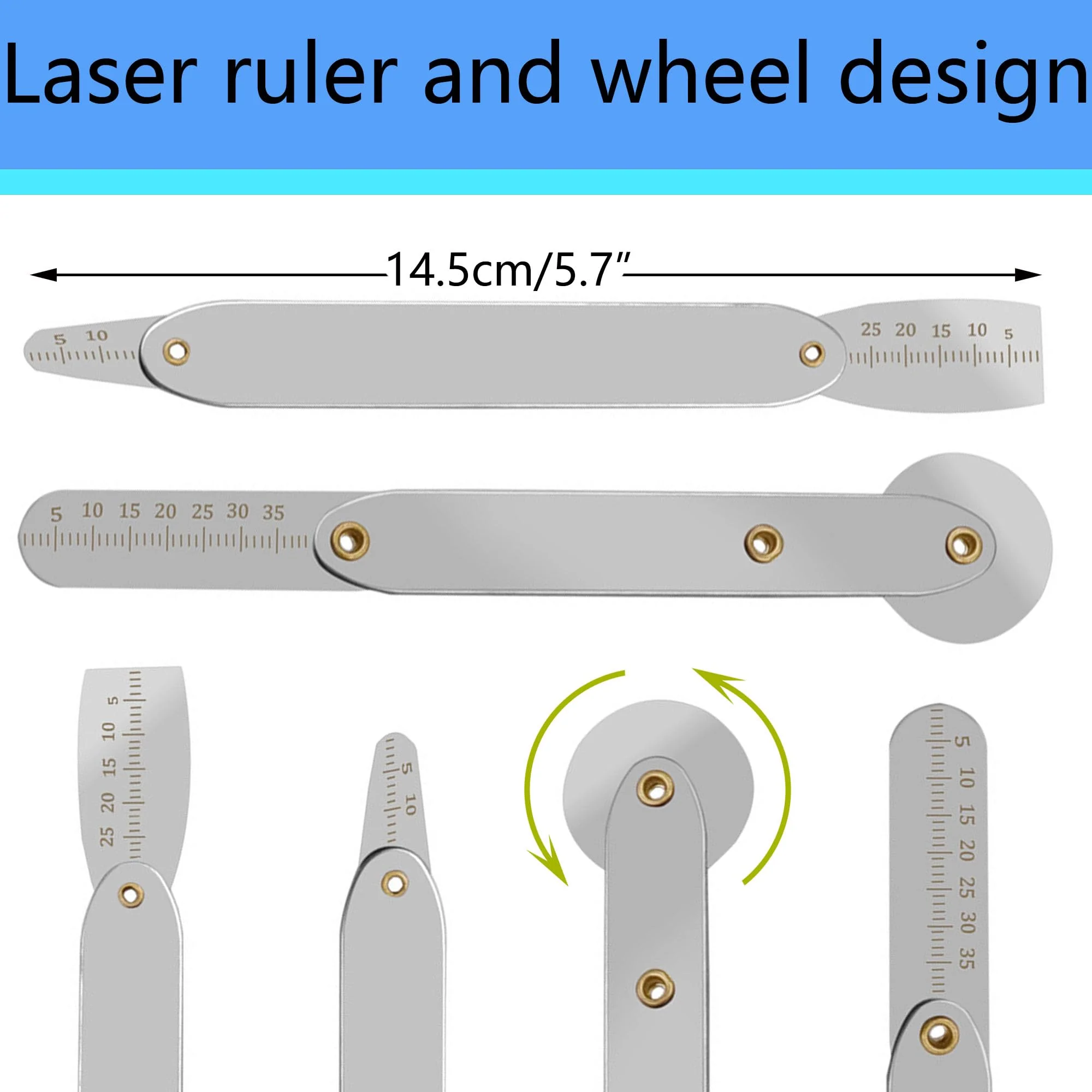 6 Piece Metal Spudger Pry Tool Kit for Electronics Repair with Laptop, Cell Phone, Tablet, Computer, Electronics Repair - Image 4
