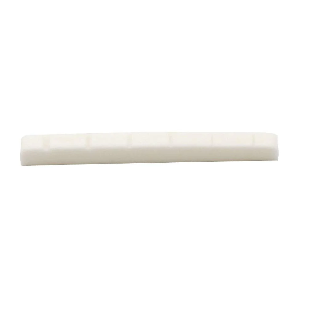 6 String Electric Guitar Nut Flat Bottom Slotted Bone Nuts for Guitar Replacement Parts Accessories (42x3.5x4.5/3.5mm) 42x3.5x4.5/3.5mm - Image 5