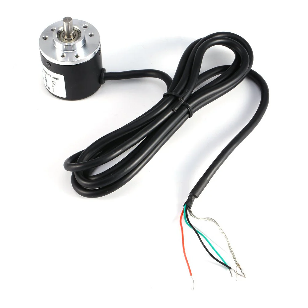 600P/R Incremental Rotary Encoder, Incremental Rotary Encoder, DC5-24V AB 2 Phase, for Measuring Speed Angle Acceleration of Objects - Image 3