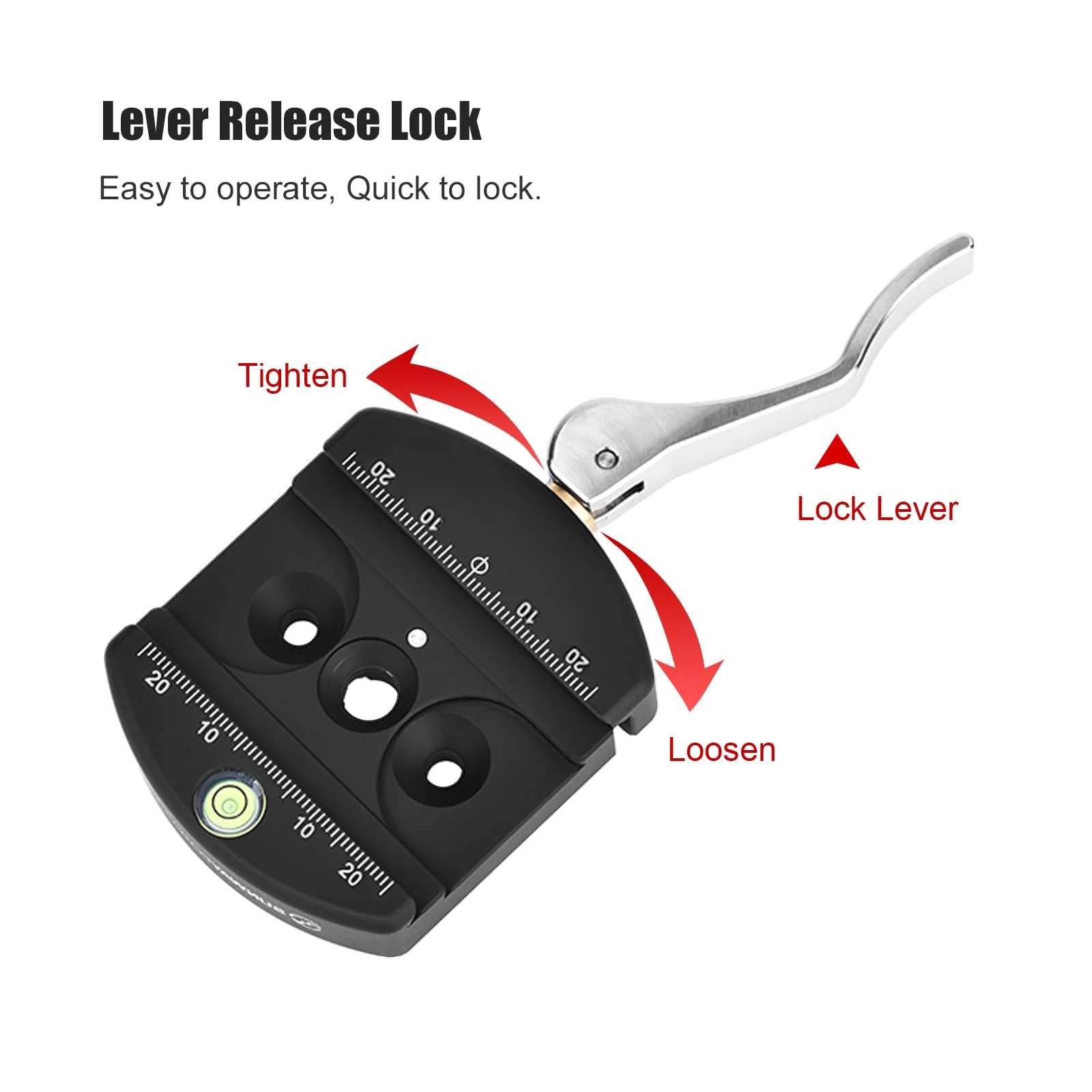 60mm Arca Swiss Quick Release Lever Clamp, 2501 - Image 4