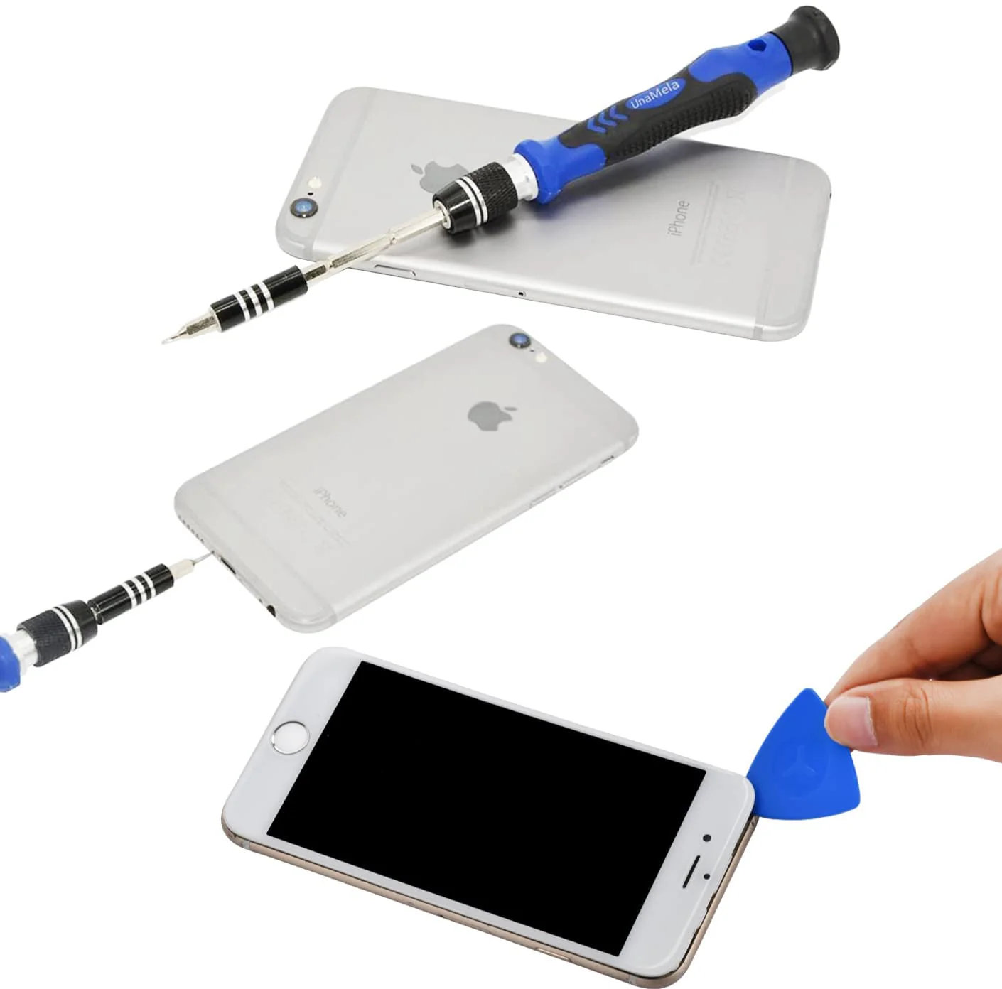 61 in 1 Professional Computer Repair Screwdriver Set, Precision PC, Laptop Repair Tool Kit, with 56 Magnetic Bit and Flexible Shaft, Suitable for Macbook, Tablet, PS4, Xbox Controller Repair - Image 4