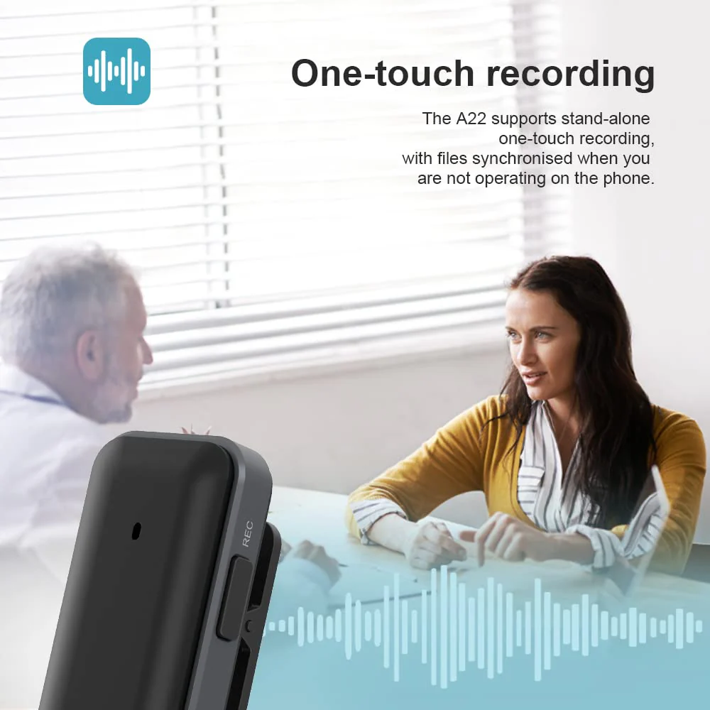 64GB Digital Voice Recorder, ZAQE Activated Recorder Voice Recorder with Playback Function USB Rechargeable Recorder Suitable for lectures, Meetings, interviews, Mini recorders - Image 5