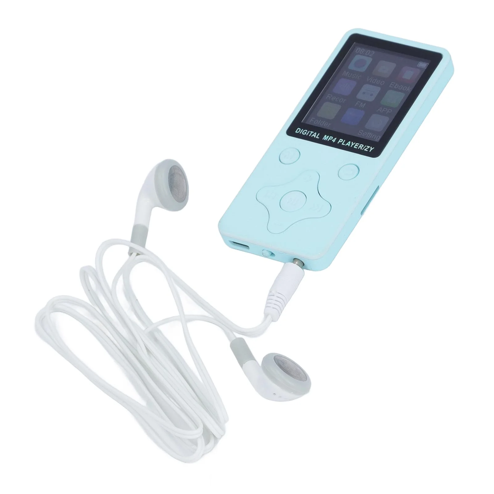 64GB MP3 Player, HiFi Lossless Sound Portable MP3 Player with 64GB Memory, 1.8 Inch LCD Screen Bluetooth Music Player with FM Radio E Book Voice Record Function (Blue) Blue - Image 6