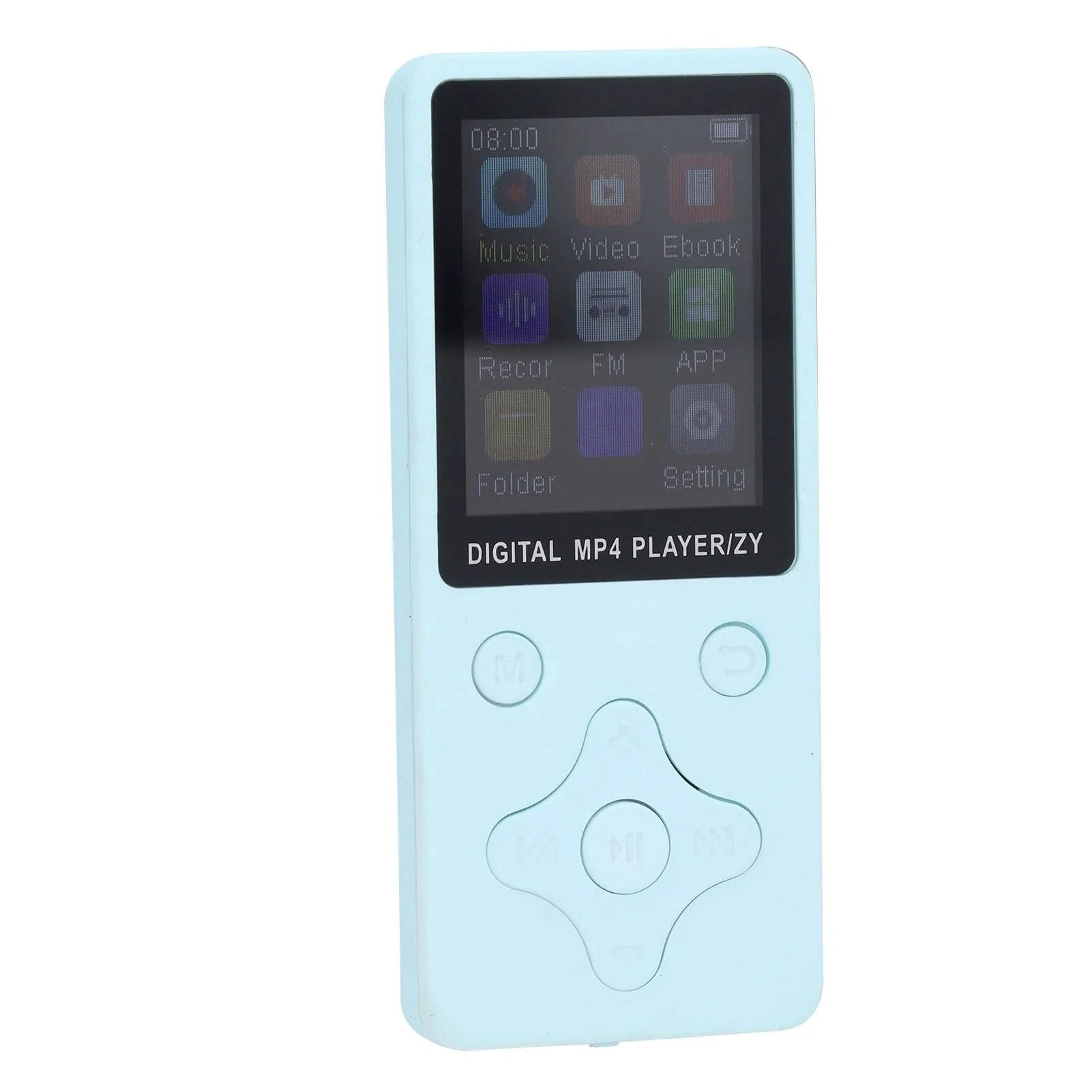 64GB MP3 Player, HiFi Lossless Sound Portable MP3 Player with 64GB Memory, 1.8 Inch LCD Screen Bluetooth Music Player with FM Radio E Book Voice Record Function (Blue) Blue - Image 8
