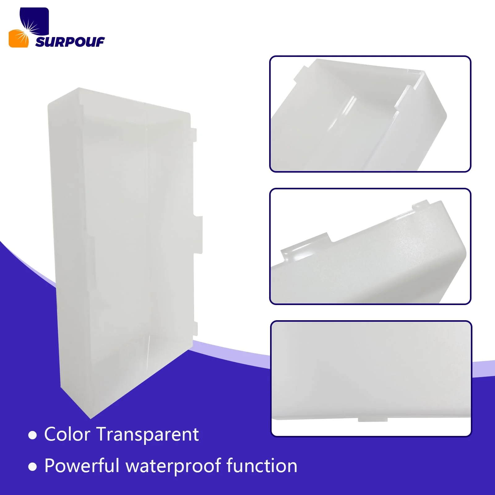 65776000 S65776000 Light Lens Plastic Cover for Exhaust Fans Fits For 663LN, 669LN, H965,VF305CN, VH-330 Vent Hood - Image 5