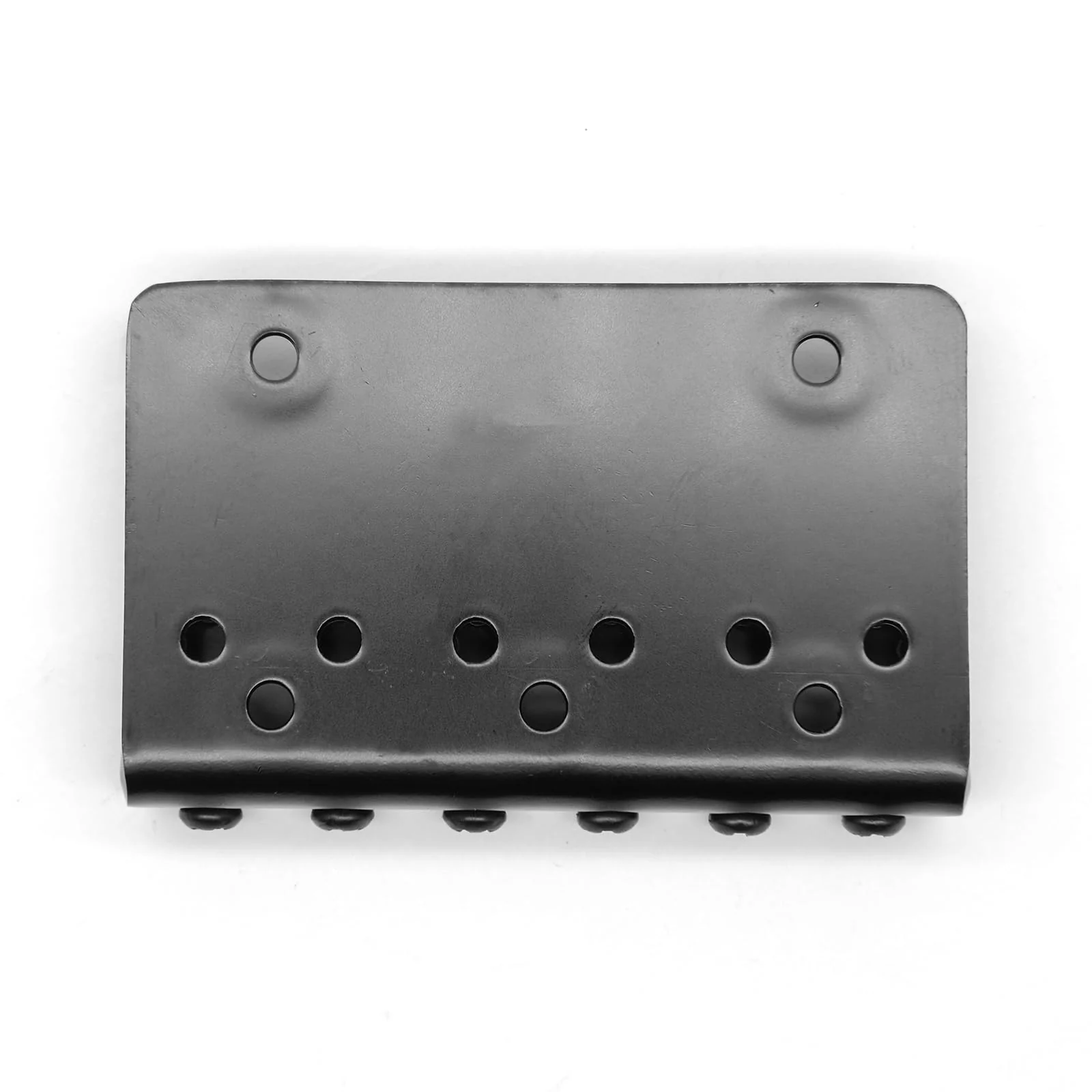 65MM Metal Fixed Hardtail Saddle Bridge Top Load Guitar Tailpiece For 6 string electric guitar or strat guitar (Black) Black - Image 4