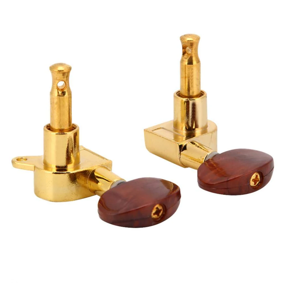 6PCS Guitar Tuning Pegs, Sealed Electric Guitar String Tuning Pegs Keys Machine Head Tuners Set(Gold) Acoustic Tuners Dangelico Tuners Vintage Locking Tuners 6 Inline Guitar Tuner - Image 7