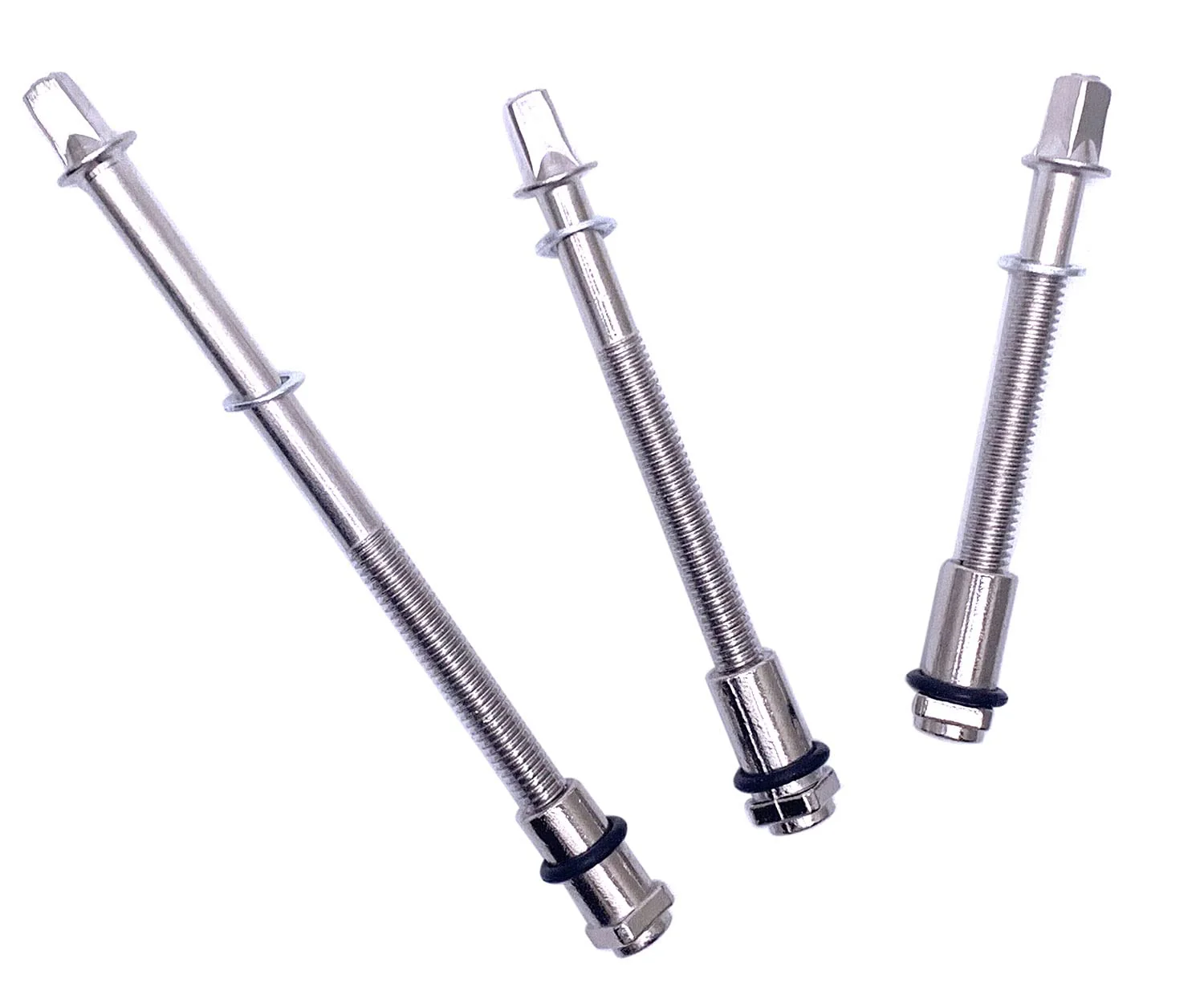 6Pcs Tension Rods Screw with Lug Nuts & O-Rings for Drum Set Parts Hardware M6 x 2-1/2Inch(60mm) 60mm - Image 4