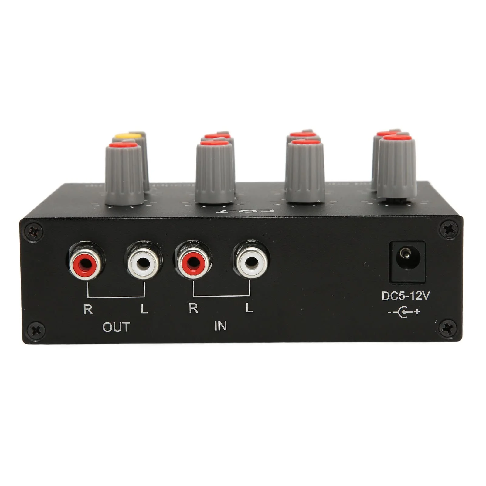 7 Band Sound Equalizer with 3.5mm Interface, Dual Channel Digital Equalizer, Aluminum Alloy Material for Car Stereo System - Image 9