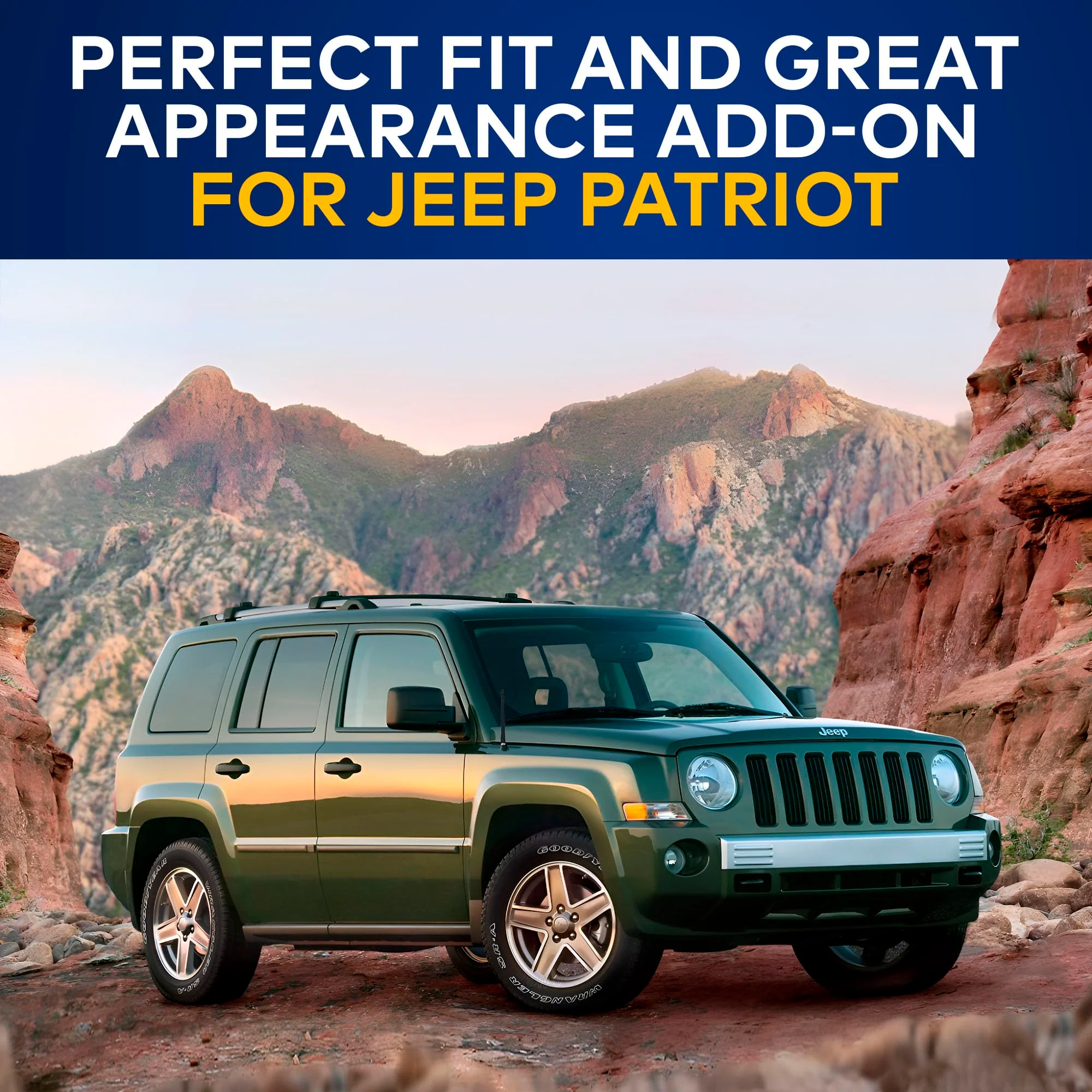7-Inch Antenna Mast for Jeep Patriot MK & Compass (2007-2017) – Highly Durable Premium Short Antenna – Car Wash-Proof Radio Antenna for FM AM – Rugged Design – Jeep Accessories - Image 5