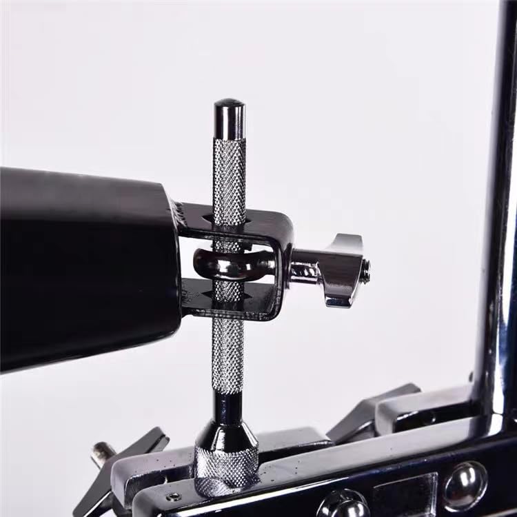 7 Inch Cowbell And Cowbell Clamp, Cowbell Holder Percussion Accessory, Adjustable Drum Cowbell Mount for Bass Drum Hoop Up or Down Drum Stick - Image 6
