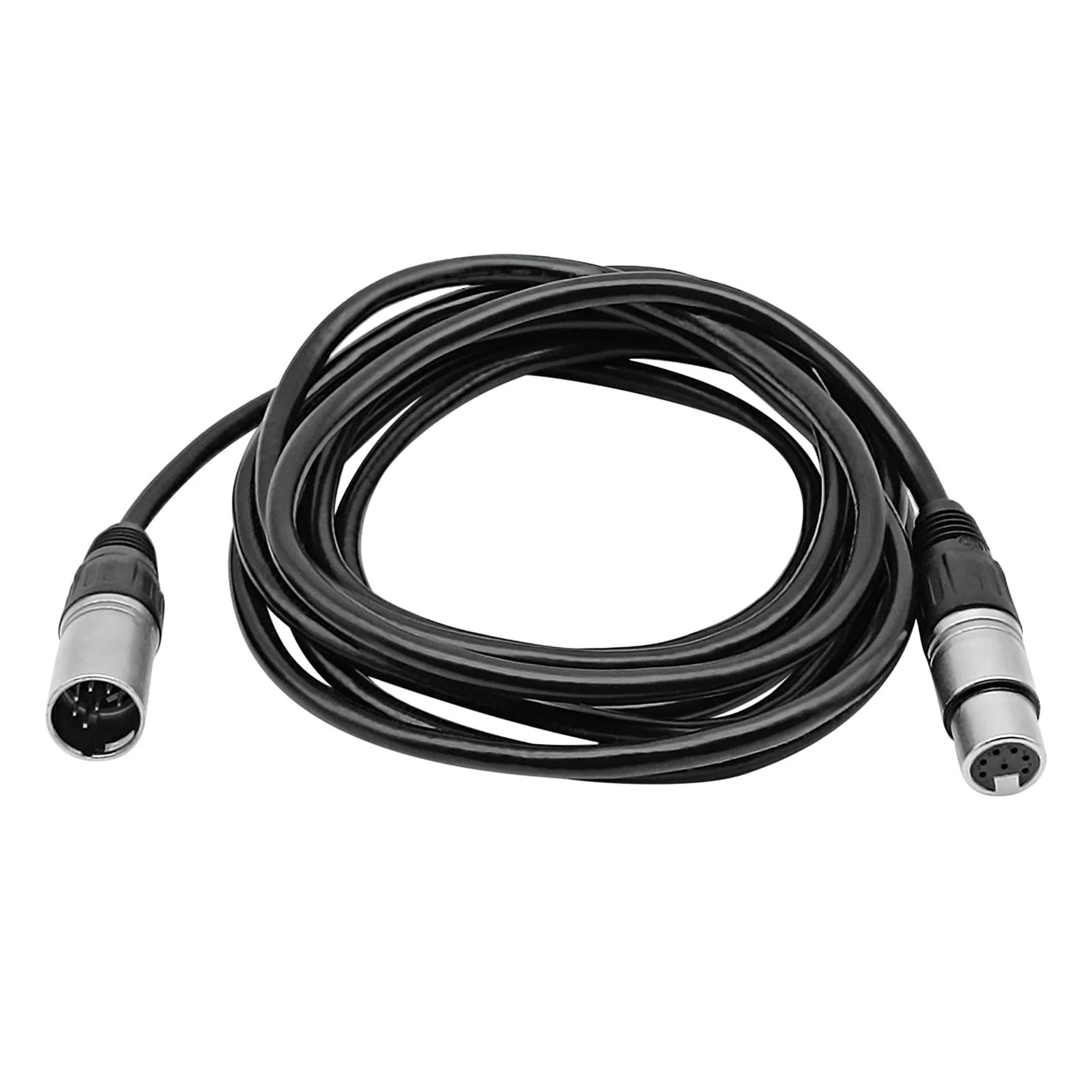 7 Pin XLR Cable, Microphone Cable 7 Pin XLR Male to Female Connector for Microphone and Audio Interface (10ft/3 Meter) 10ft/3 Meter - Image 2
