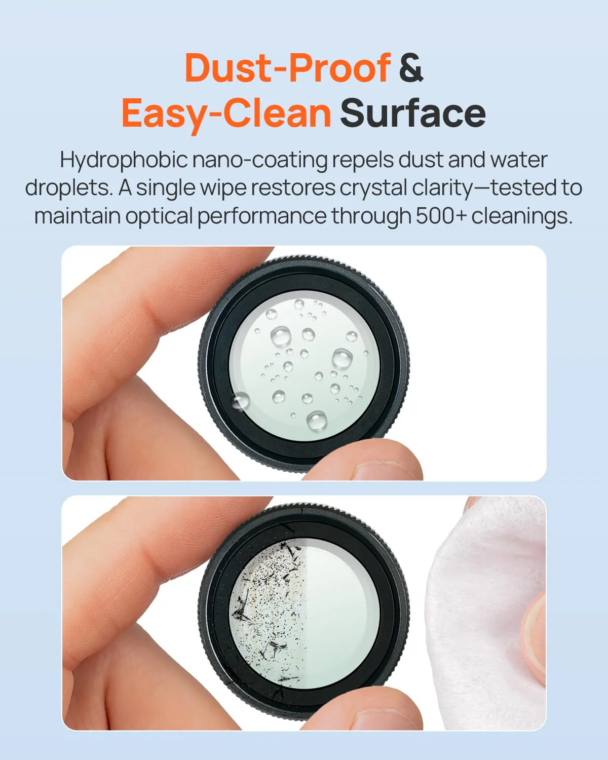 70mai Magnetic CPL Filter for 4K Omni X800 Dash Cam - Anti-Glare Polarizing Lens with Snap-On Design, Scratch-Resistant & Enhance Clarity - Image 7