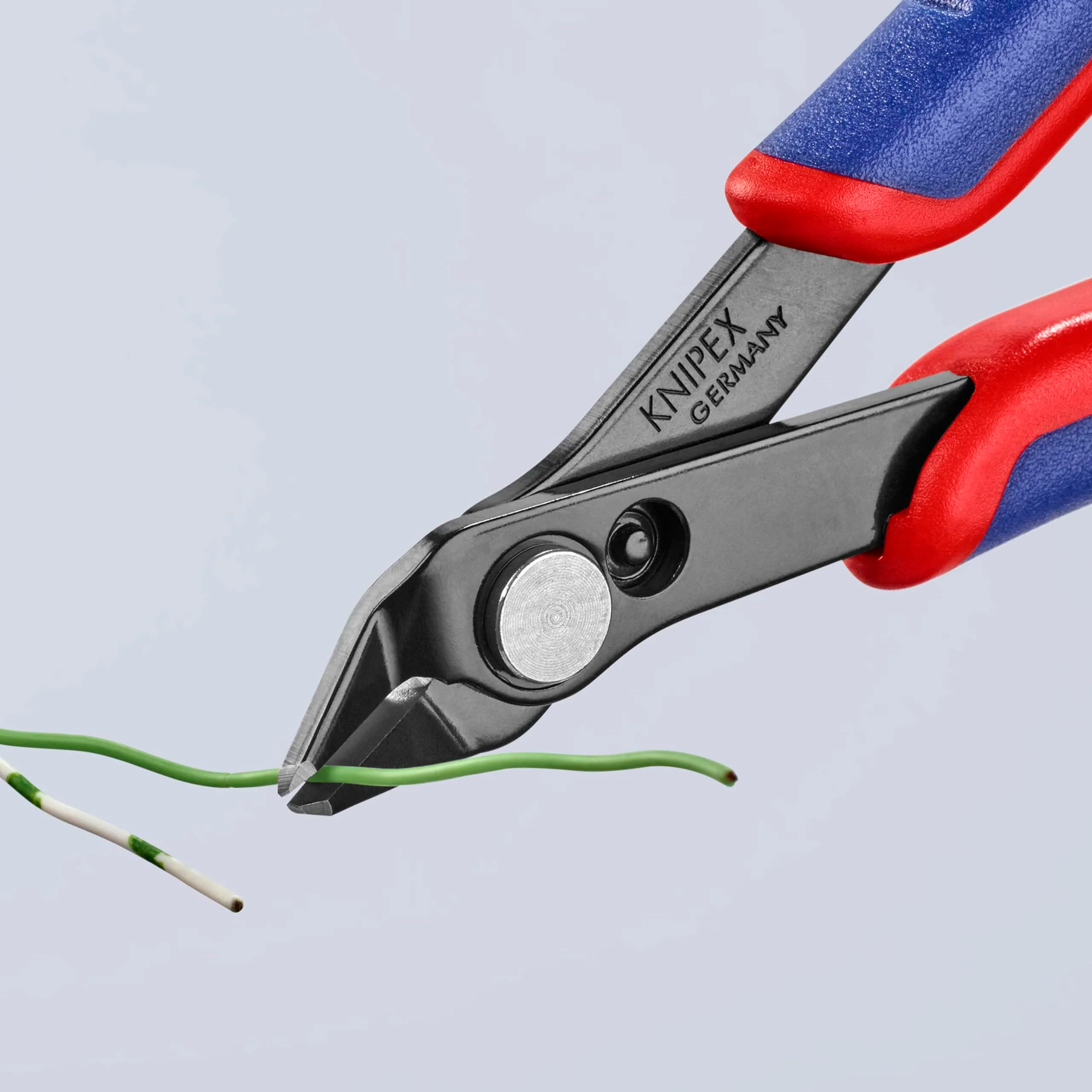 78 81 125 SB Electronics Cutter "Super-Knips" 4, 92" with Bevel In Blister Packaging Multi-colour Burnished with very small facet - Image 3