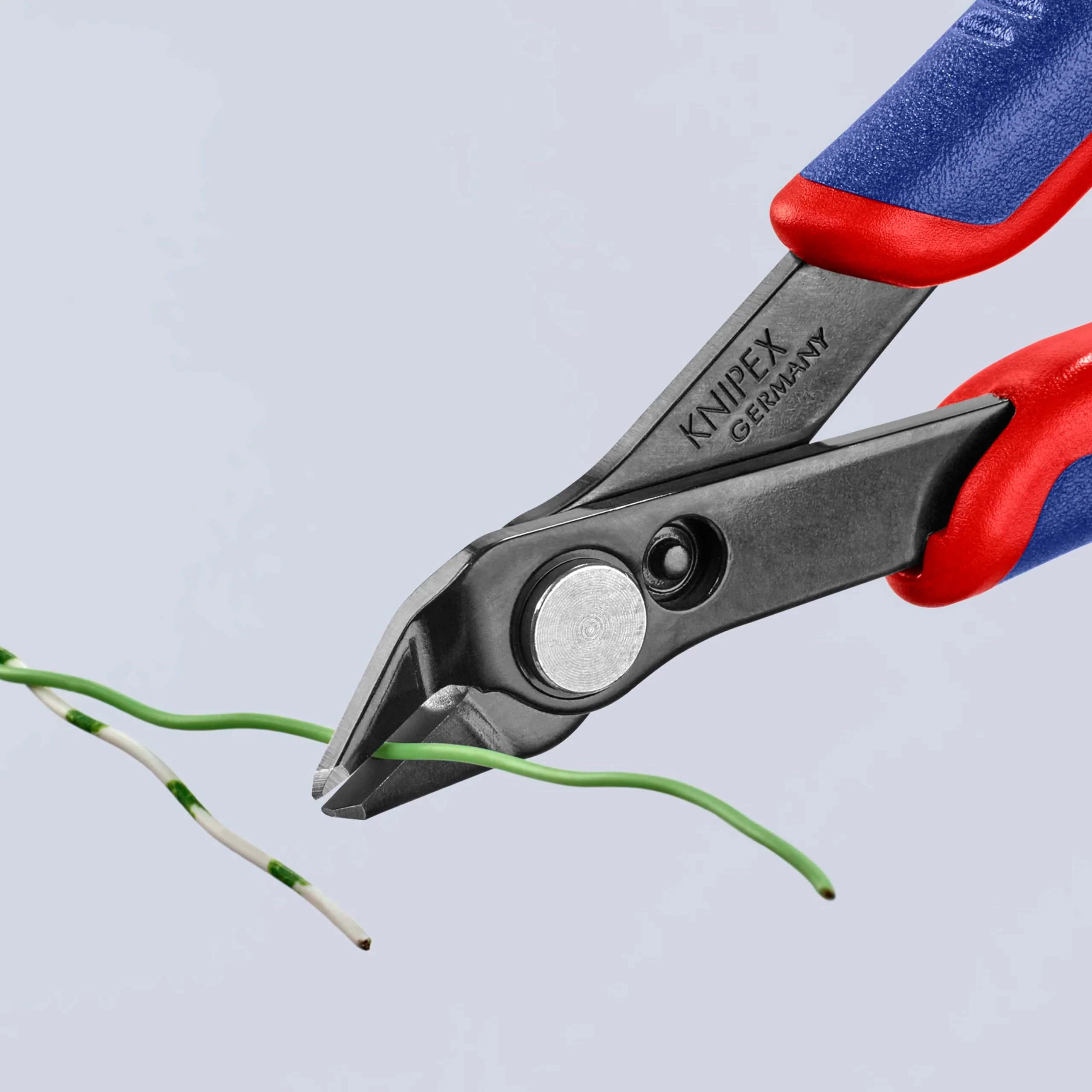 78 81 125 SB Electronics Cutter "Super-Knips" 4, 92" with Bevel In Blister Packaging Multi-colour Burnished with very small facet - Image 4