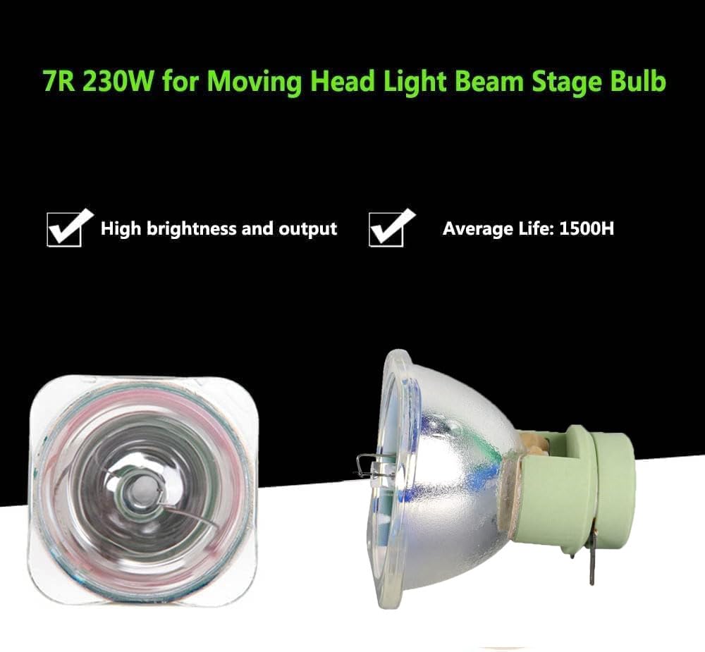 7r Beam 230w Bulb 7R 230w Beam 7R 230 Movings Head Light Moving Head Beam Lamp Replacement Bare Bulb - Image 2