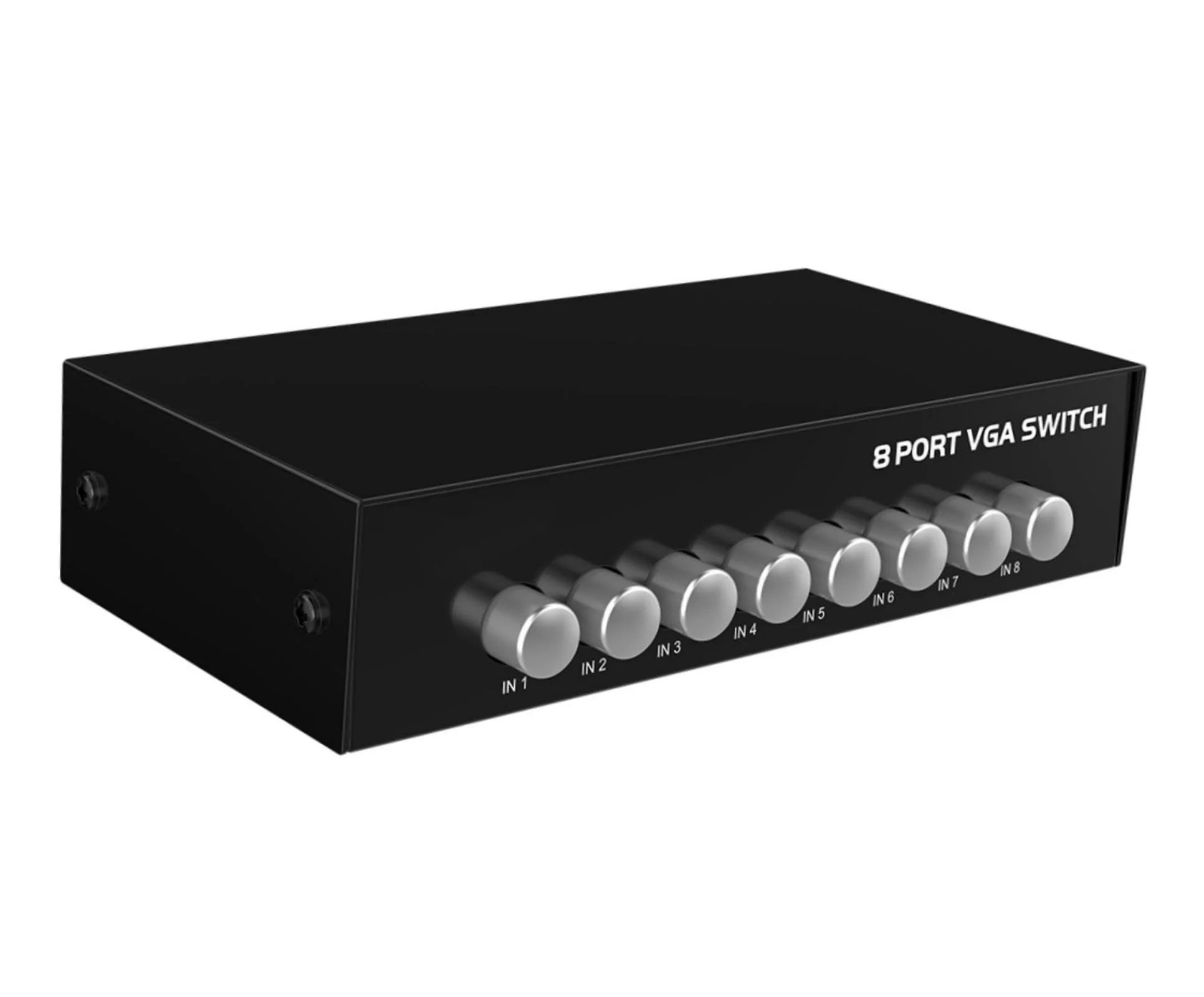 8 Port VGA Video switcher 8 in 1 Out 4 in 1 Out bi Directional Inter Convertible Video Sharer Computer Host External VGA TV Monitor Projector selector Switch Box 1 Host at a time - Image 2