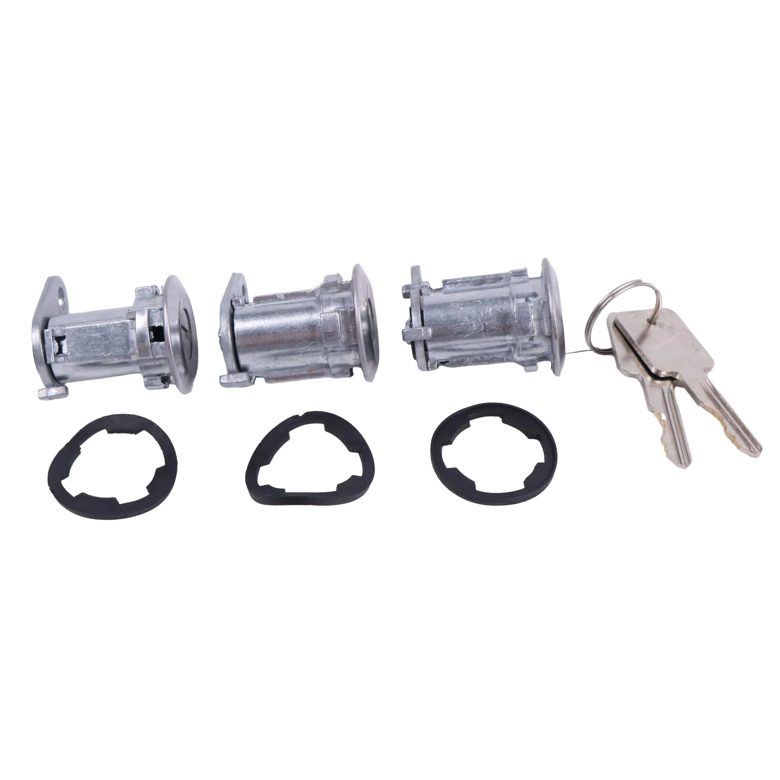 8122874K3 Door Lock Cylinder & Keys Compatible with Jeep CJ Wrangler YJ Cherokee XJ 84-90 - Image 3