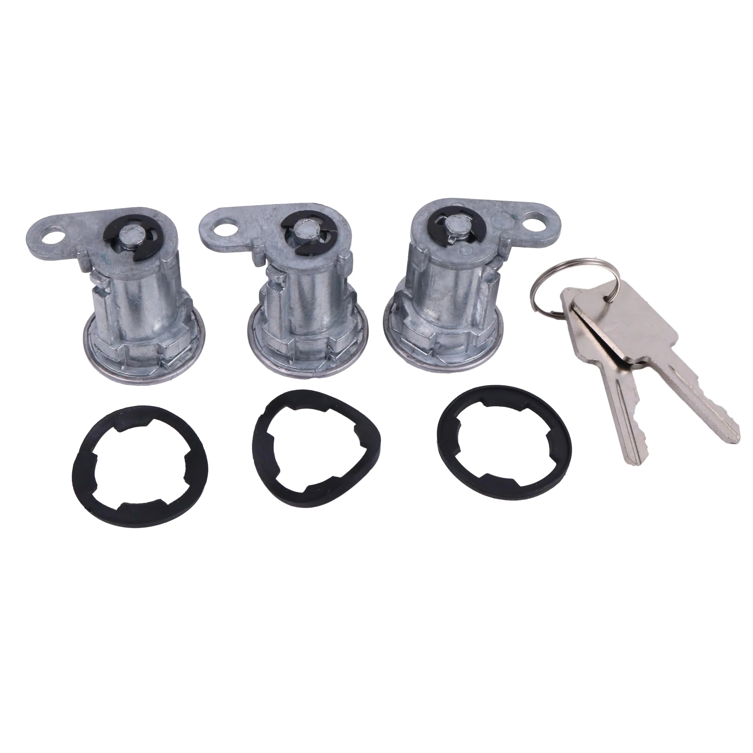 8122874K3 Door Lock Cylinder & Keys Compatible with Jeep CJ Wrangler YJ Cherokee XJ 84-90 - Image 4