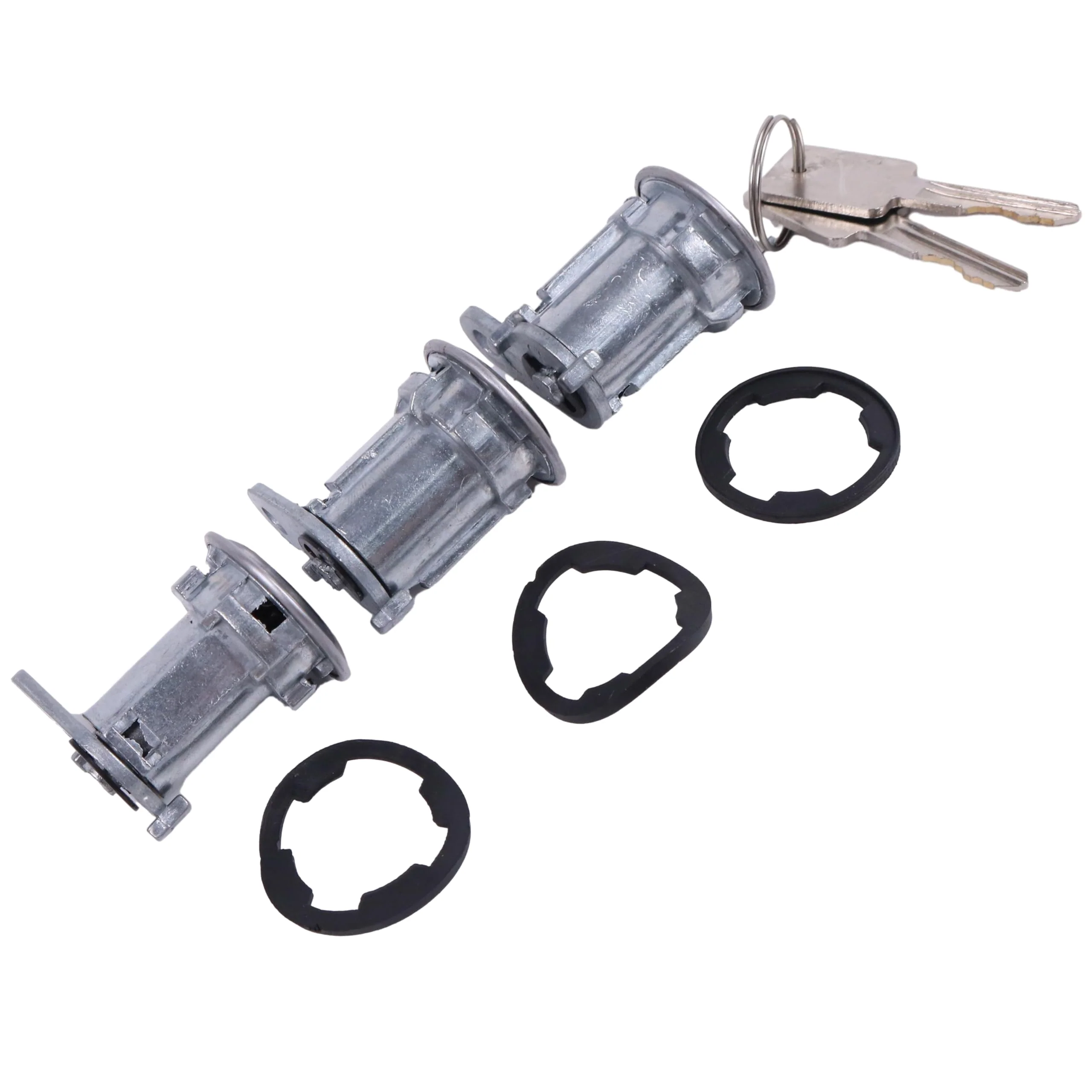 8122874K3 Door Lock Cylinder & Keys Compatible with Jeep CJ Wrangler YJ Cherokee XJ 84-90 - Image 5