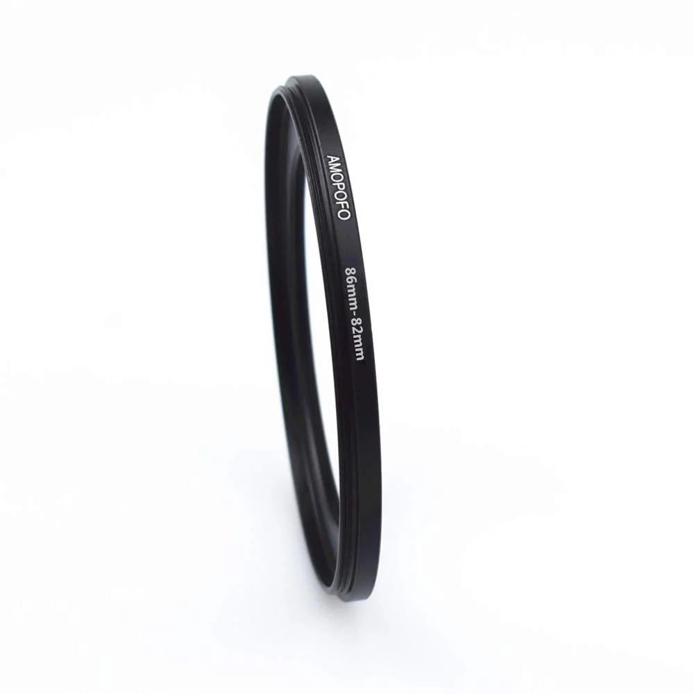 86mm-82mm Step-Down Metal Lens Filter Adapter Ring/86mm Lens to 82mm UV CPL ND Accessory - Image 2