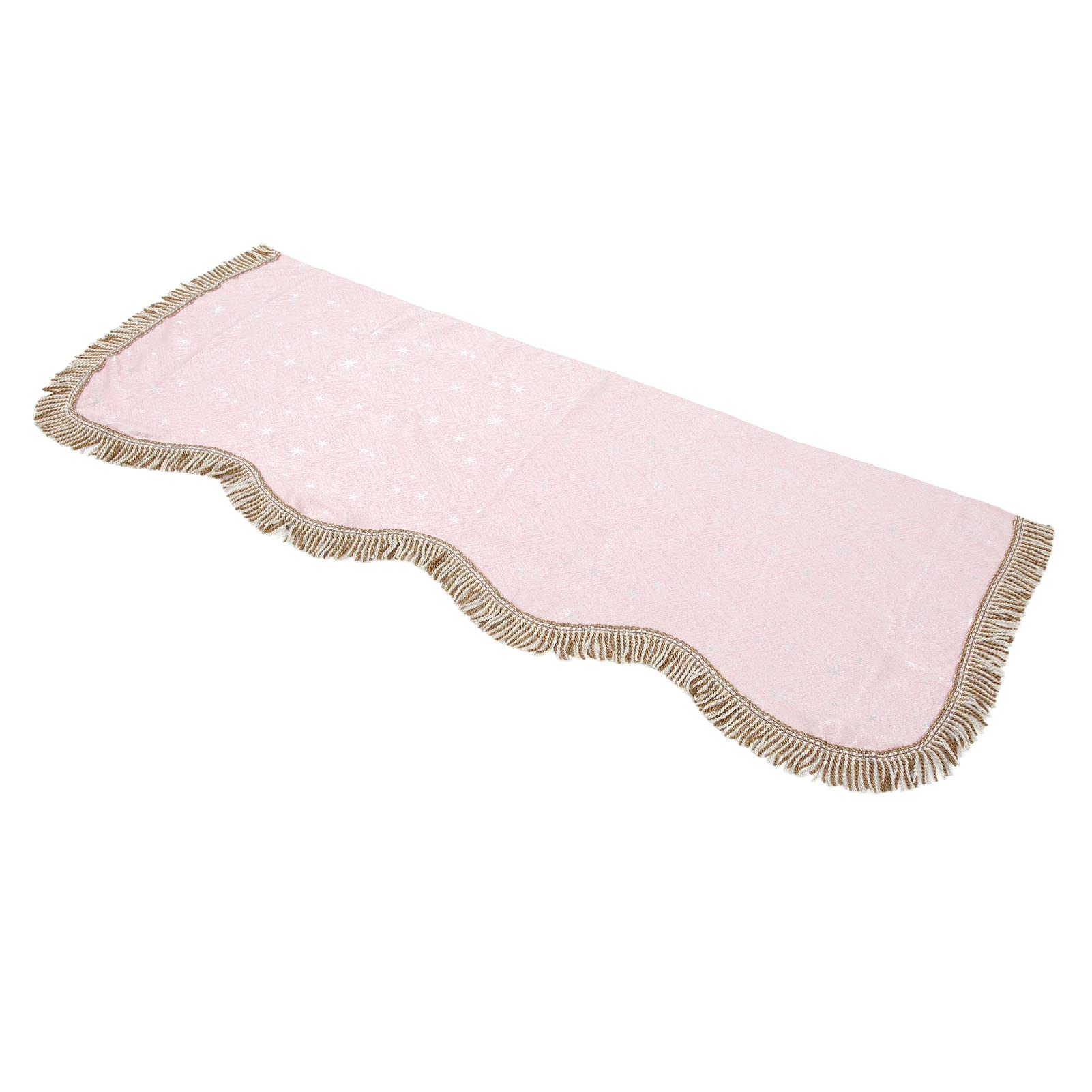 88 Key Piano Cloth,Golden Velvet Piano Cover,Keyboard Protective Cover with Tassel Decoration() Pink - Image 6