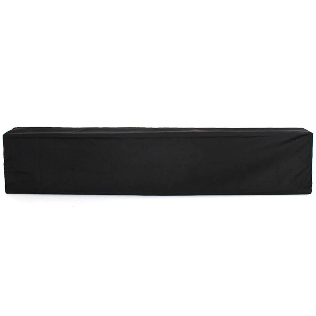 88 Key Piano Keyboard Dust Cover - Keyboard Dust Cover 88 Key Electronic Keyboard Cover - Electronic Keyboard Cover - Digital Piano Cover - Electronic Piano Keyboard Dust Cover on Stage, Black - Image 3
