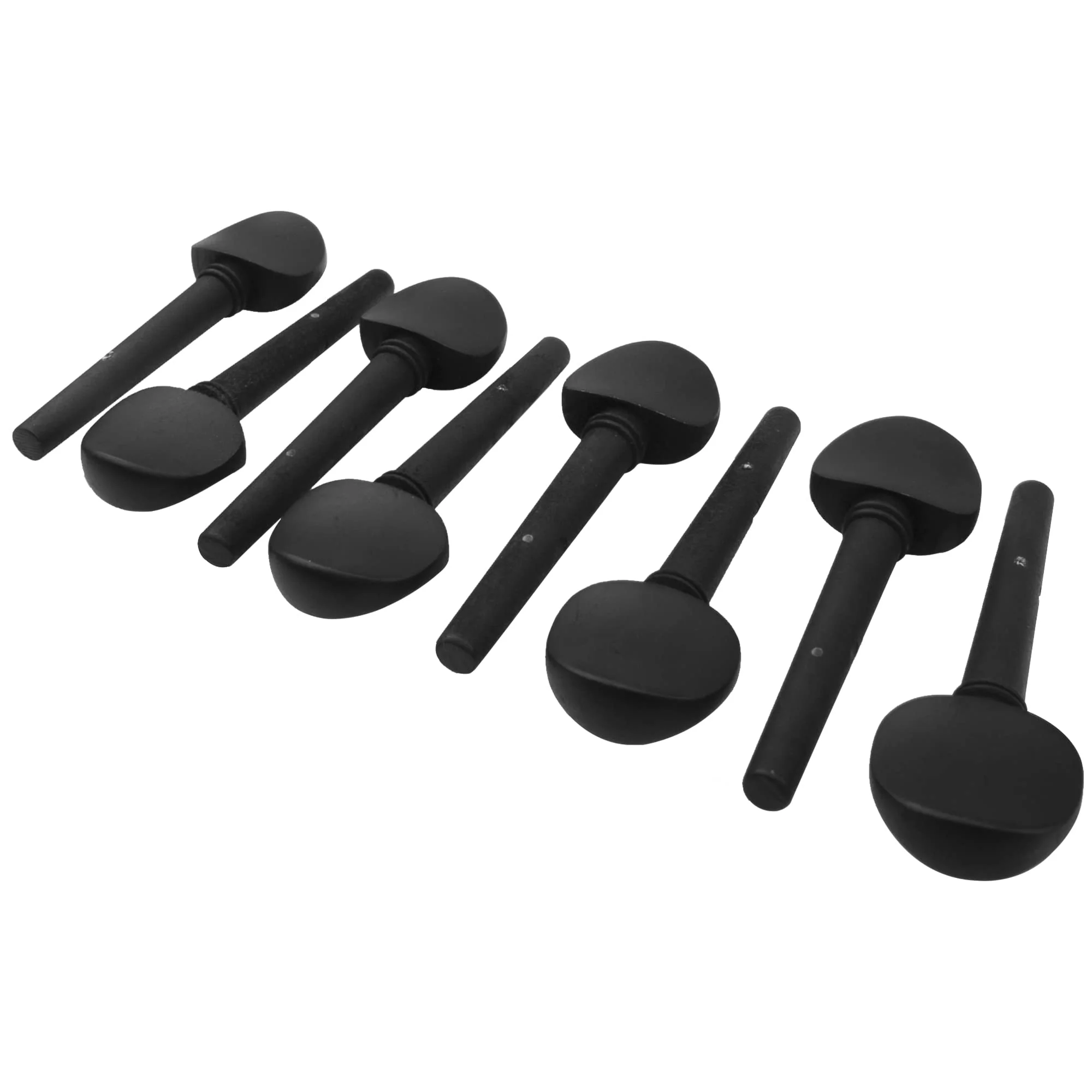 8Pcs Yootones 3/4 Wooden Cello Tuning Tuner Pegs With Predrilled Compatible with Cello Musical Instruments Accessories (3/4, Black) - Image 3