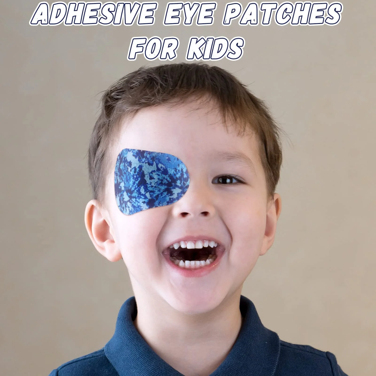 90 Pcs Kids Eye Patches Adhesive Eye Patches Girl Boy Cute Toddler Eye Patch Medical Eye Patch for Lazy Eye Amblyopia Cross Eye Baby Eye Patch(Boys Style, 3 x 2 Inch) Boys Style - Image 5