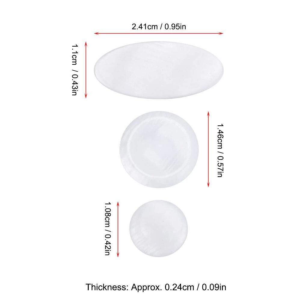 9Pcs/set Saxophone Key Buttons, Inlays White Abalone Shell Finger Button for Alto Tenor Soprano Sax Replacement tenor saxophone key pearls - Image 5