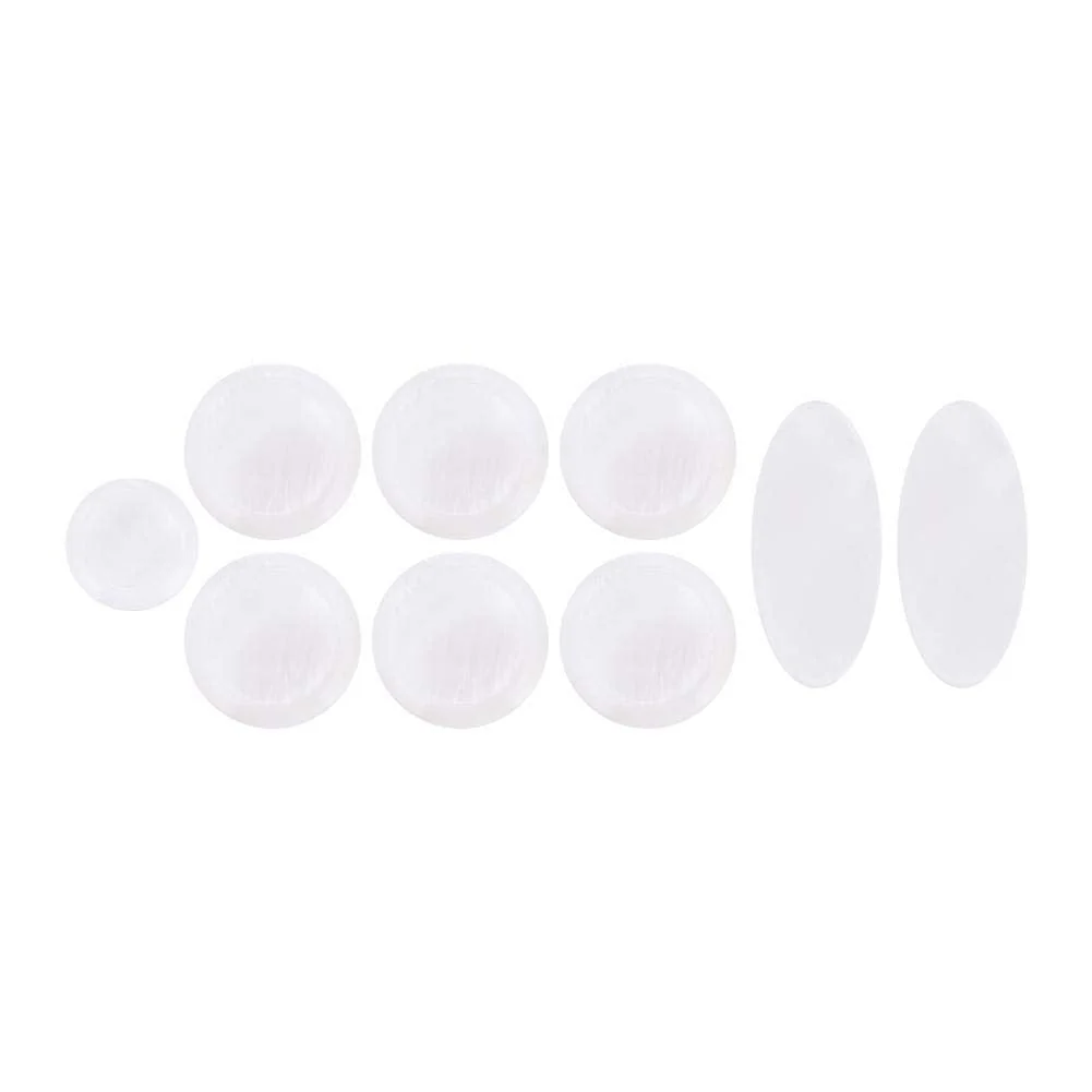 9Pcs/set Saxophone Key Buttons, Inlays White Abalone Shell Finger Button for Alto Tenor Soprano Sax Replacement tenor saxophone key pearls - Image 8