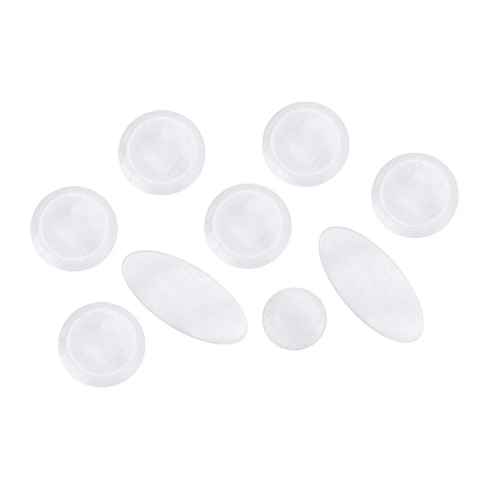 9Pcs/set Saxophone Key Buttons, Inlays White Abalone Shell Finger Button for Alto Tenor Soprano Sax Replacement tenor saxophone key pearls - Image 9