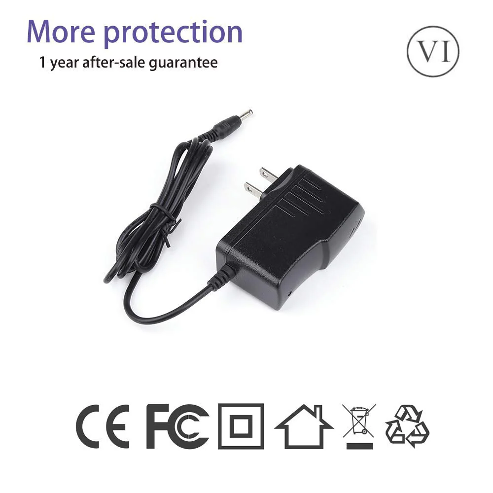 9V AC DC Adapter Power Cord for Casio Keyboard Piano AD-5 WK-110 WK-200 CTK-2100 CTK-496 LK-220 LD-50 HT-700 CA-100 CTK-710 CTK-720 Replacement Original Chargers AD-5MU / AD-5MR Supply Cable - Image 4