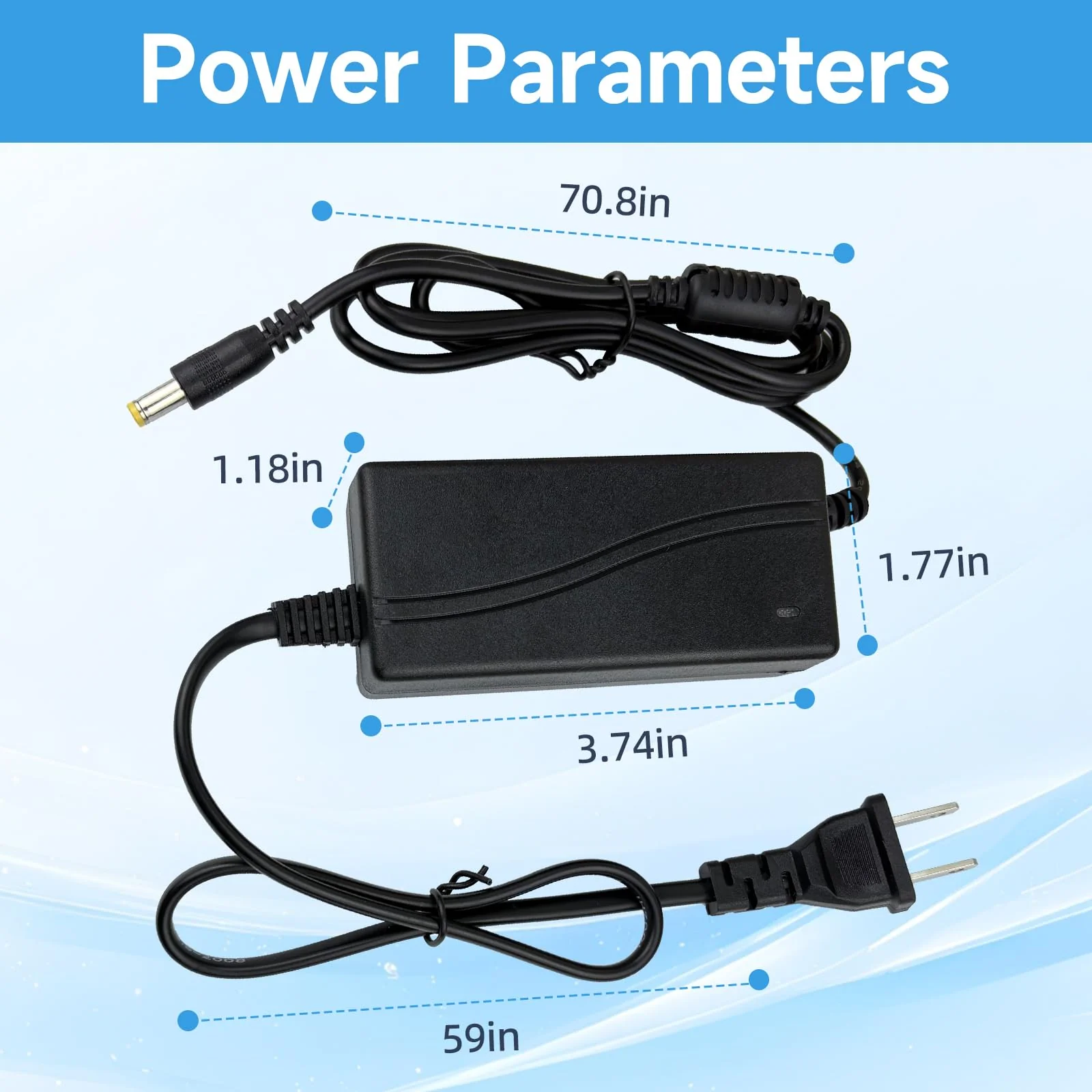 9V AC/DC Power Adaptor Compatible with Command Mesh Kit Alesis Debut Kit, Alesis Nitro Max Nitro Pro Kit, Mesh Electronic Drum Module Electronic Drum Module Power Adapter Supply Cord - Image 7