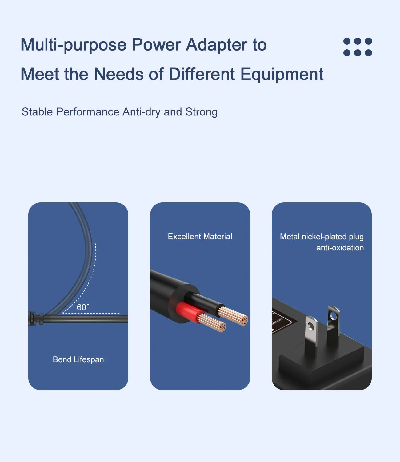 9V Power Adapter fit for Casio Keyboard AD-5 AD-5MU WK-110 WK-200 LK-43 LK-100 CT-360 CTK-496 CTK-573 CTK-611 CTK-700 CTK-710 CTK-2100 CasioTone Piano Keyboard Power Supply Cord - Image 5