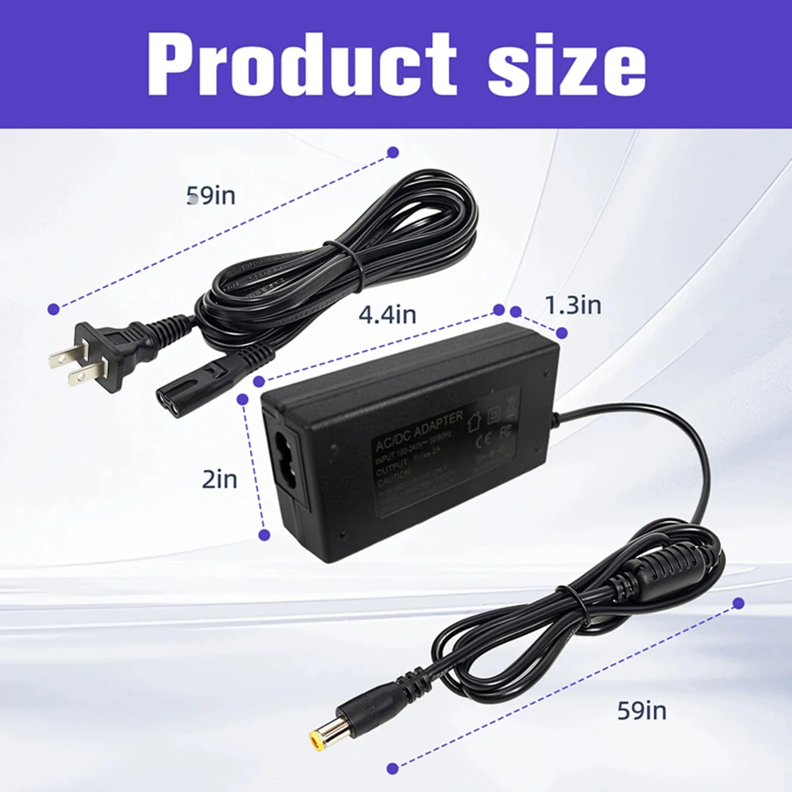 9VAC/DC Power Adapter-Charger Power Cord Fits for Roland Electronic Keyboard PSB-120 PSB-1U Compatible with Roland ACB-120 ACF-120 ACK-120 ACI-120 VG-99 GT-10 SPD-SX AX-09 FA-06 SP-404 Keyboard - Image 6