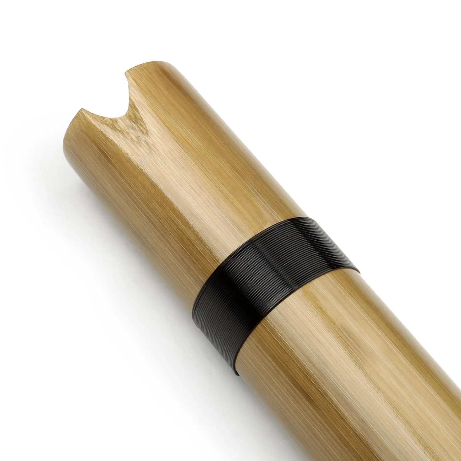 a Vertical Bamboo Flute Indian Clarinet Bamboo Quena Flute in G Key - Image 2